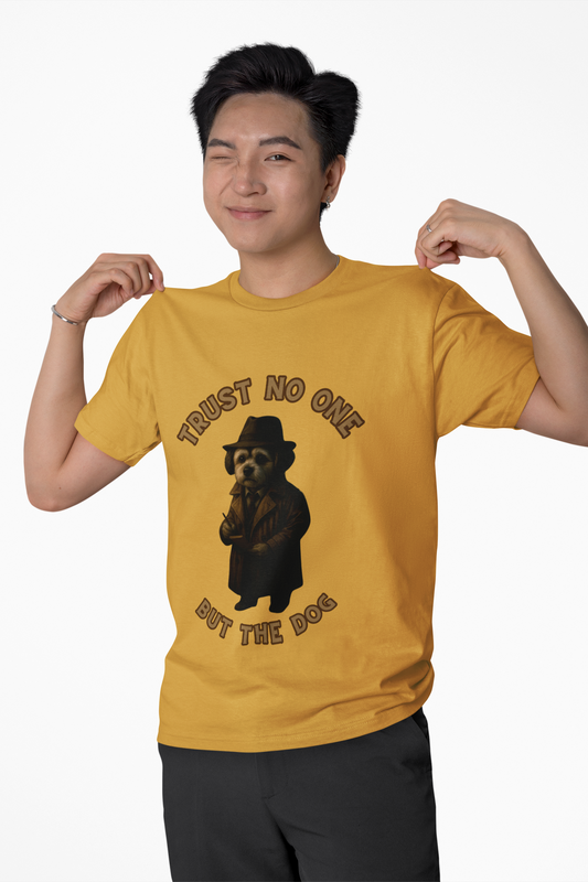 Detective Dog Tee - Fantasy Dog Portraits