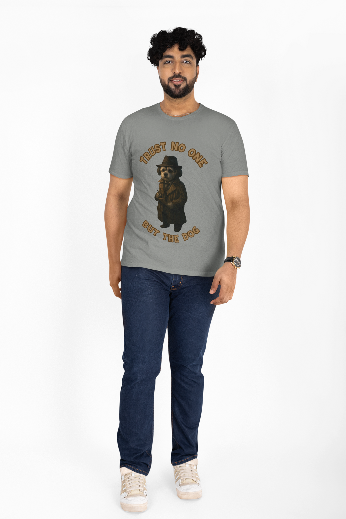 Detective Dog Tee - Fantasy Dog Portraits