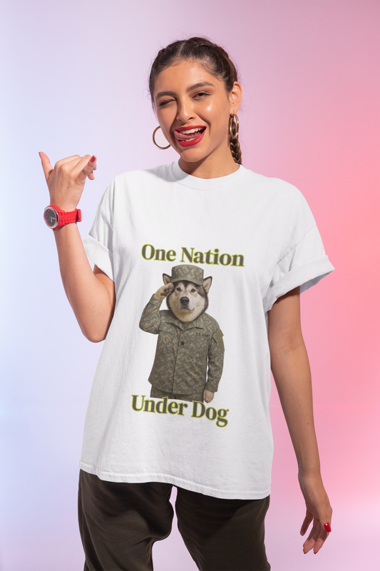 Dog Army Tee - Fantasy Dog Portraits