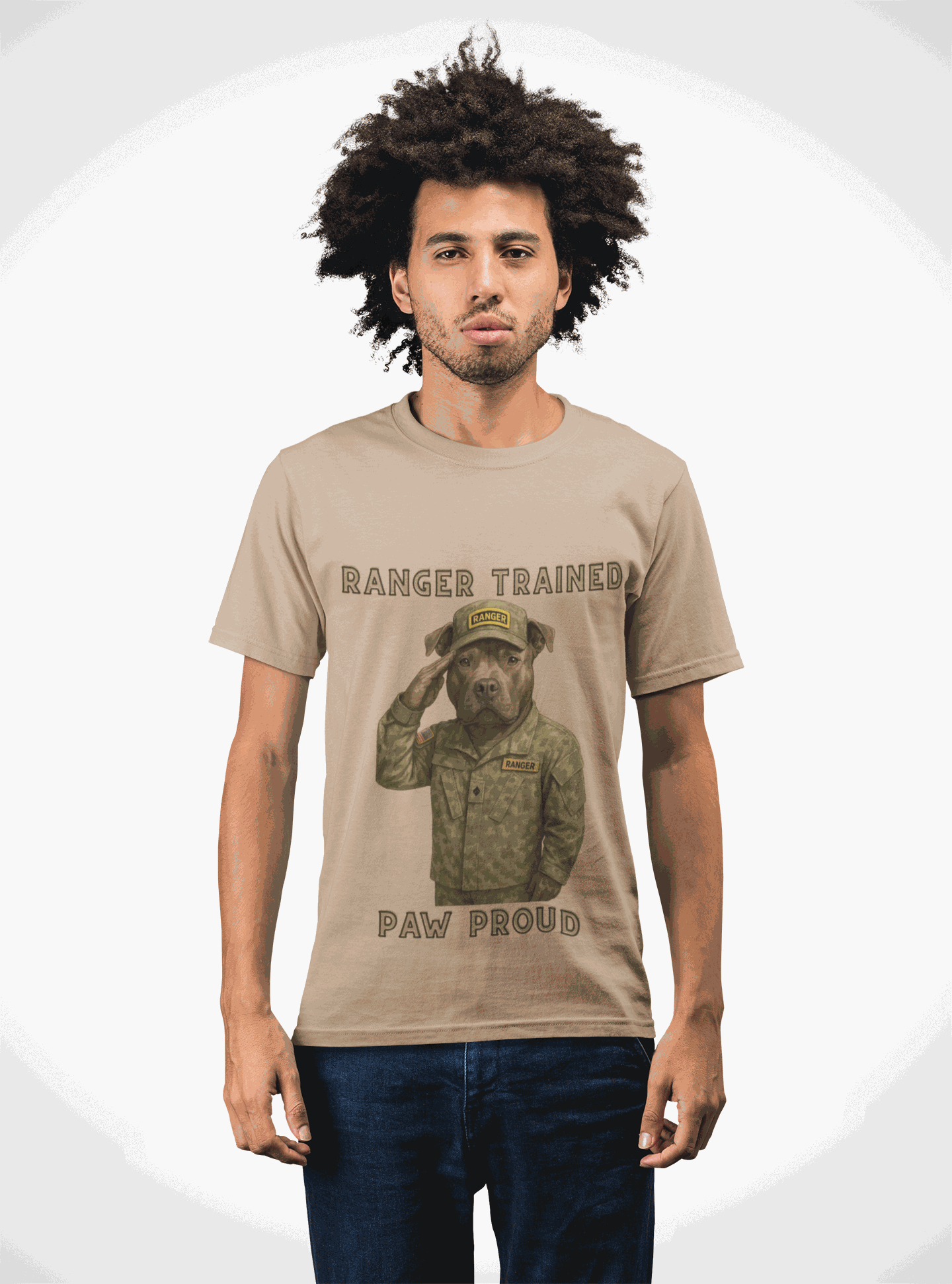 Ranger Trained Dog Lover Tee, Funny Pet Shirt, Paw Proud Gift, Animal Lover Tee, Dog Training Shirt - Fantasy Dog Portraits