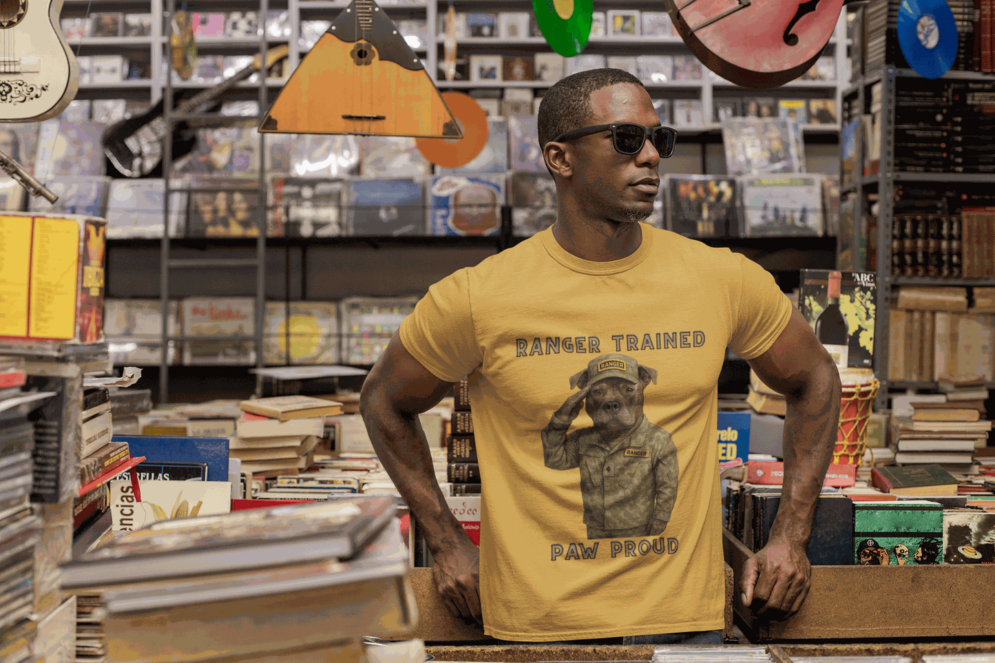 Ranger Trained Dog Lover Tee, Funny Pet Shirt, Paw Proud Gift, Animal Lover Tee, Dog Training Shirt - Fantasy Dog Portraits