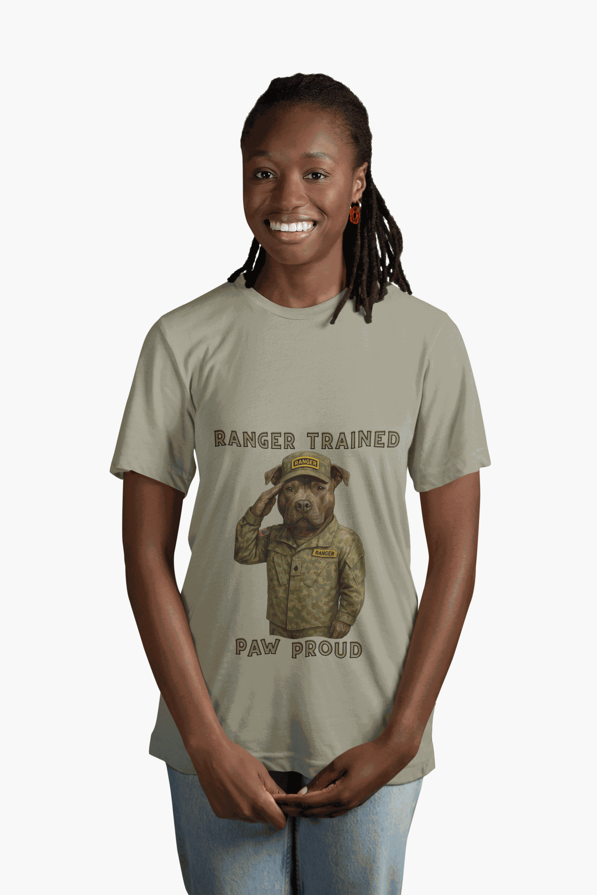 Ranger Trained Dog Lover Tee, Funny Pet Shirt, Paw Proud Gift, Animal Lover Tee, Dog Training Shirt - Fantasy Dog Portraits