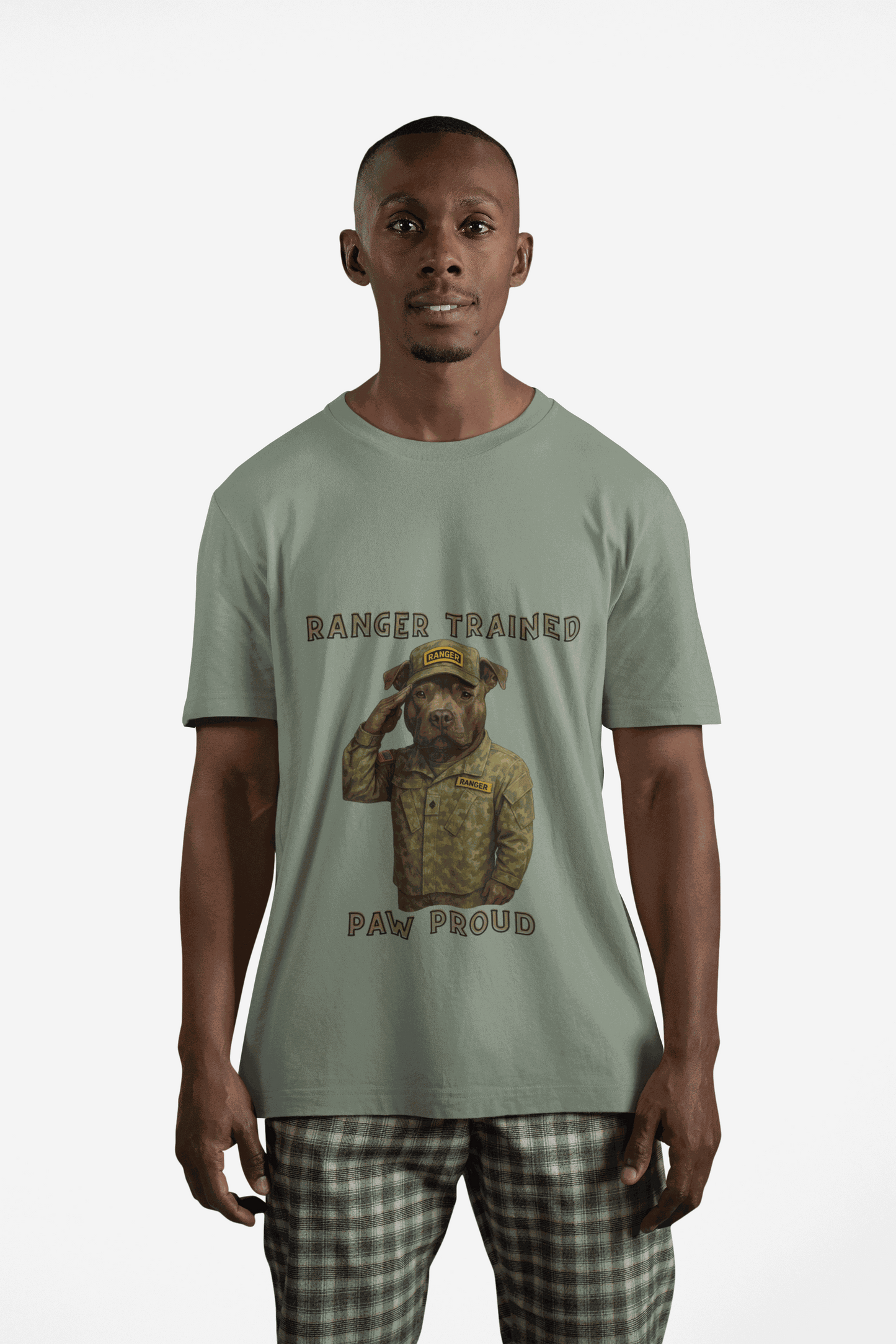 Ranger Trained Dog Lover Tee, Funny Pet Shirt, Paw Proud Gift, Animal Lover Tee, Dog Training Shirt - Fantasy Dog Portraits