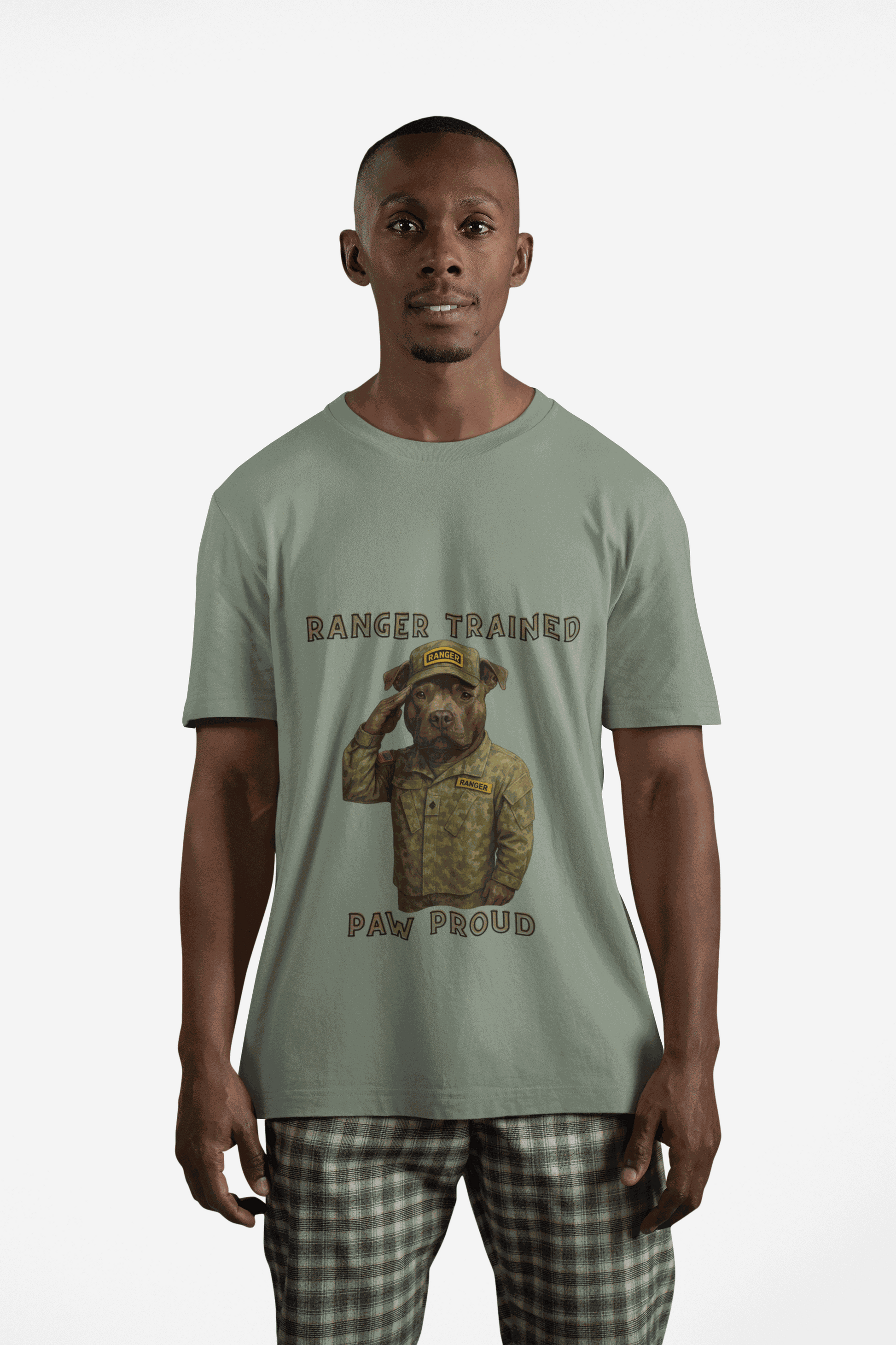 Ranger Trained Dog Lover Tee, Funny Pet Shirt, Paw Proud Gift, Animal Lover Tee, Dog Training Shirt - Fantasy Dog Portraits