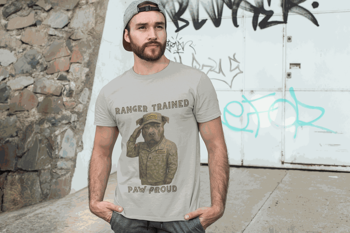 Ranger Trained Dog Lover Tee, Funny Pet Shirt, Paw Proud Gift, Animal Lover Tee, Dog Training Shirt - Fantasy Dog Portraits