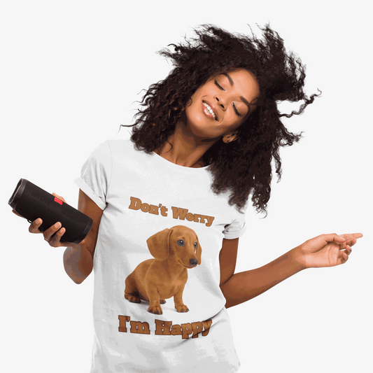 Dog Lover's Happy T-Shirt | Unisex Garment-Dyed Tee for Pet Enthusiasts, Funny Dog Shirt, Gift for Dog Owners, Casual Wear - Fantasy Dog Portraits