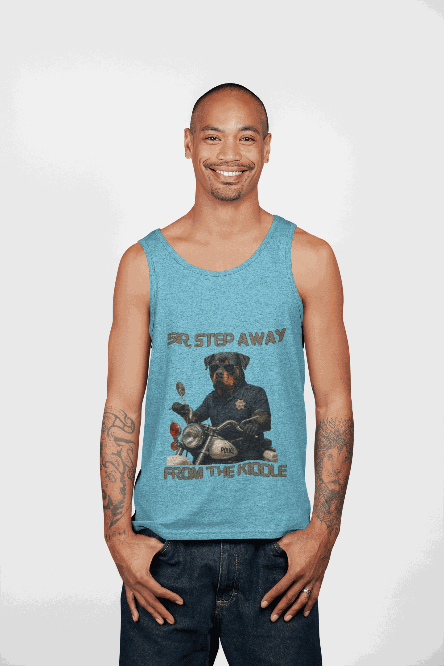 Unisex Jersey Tank, Funny Dog Tank Top, Gift for Dog Lovers, Casual Summer Apparel, Birthday Gift, Comfy Graphic Tank - Fantasy Dog Portraits