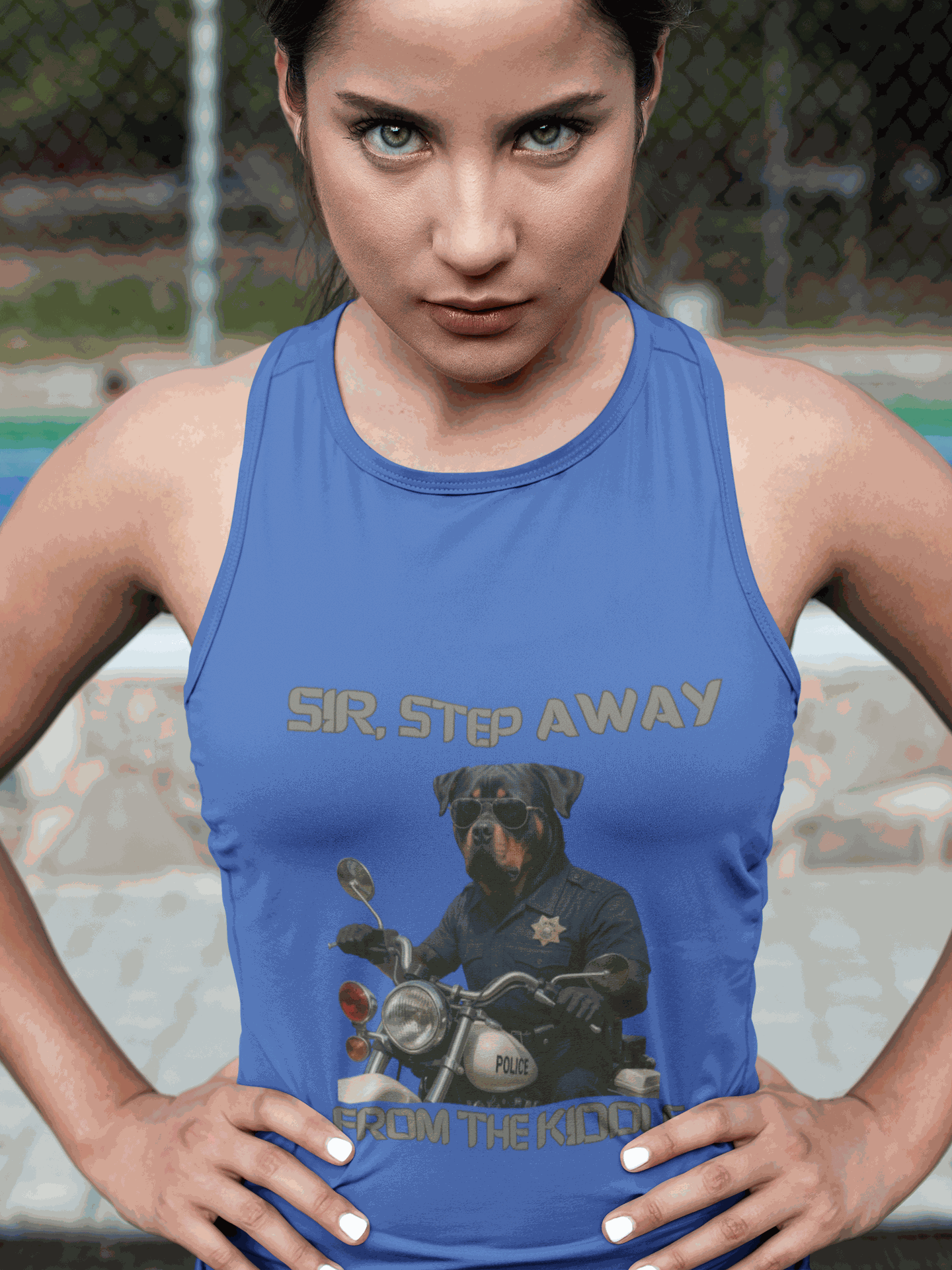 Unisex Jersey Tank, Funny Dog Tank Top, Gift for Dog Lovers, Casual Summer Apparel, Birthday Gift, Comfy Graphic Tank - Fantasy Dog Portraits