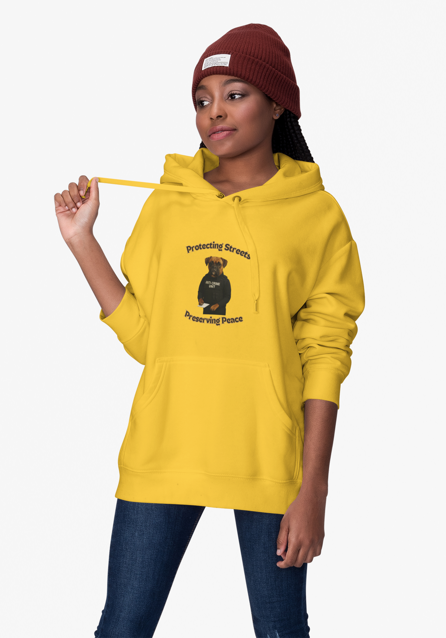 Peace Preserving Hoodie | Cozy Unisex Sweatshirt for Relaxation & Style, Gift for Friends, Homewear, Comfortable Everyday Wear - Fantasy Dog Portraits