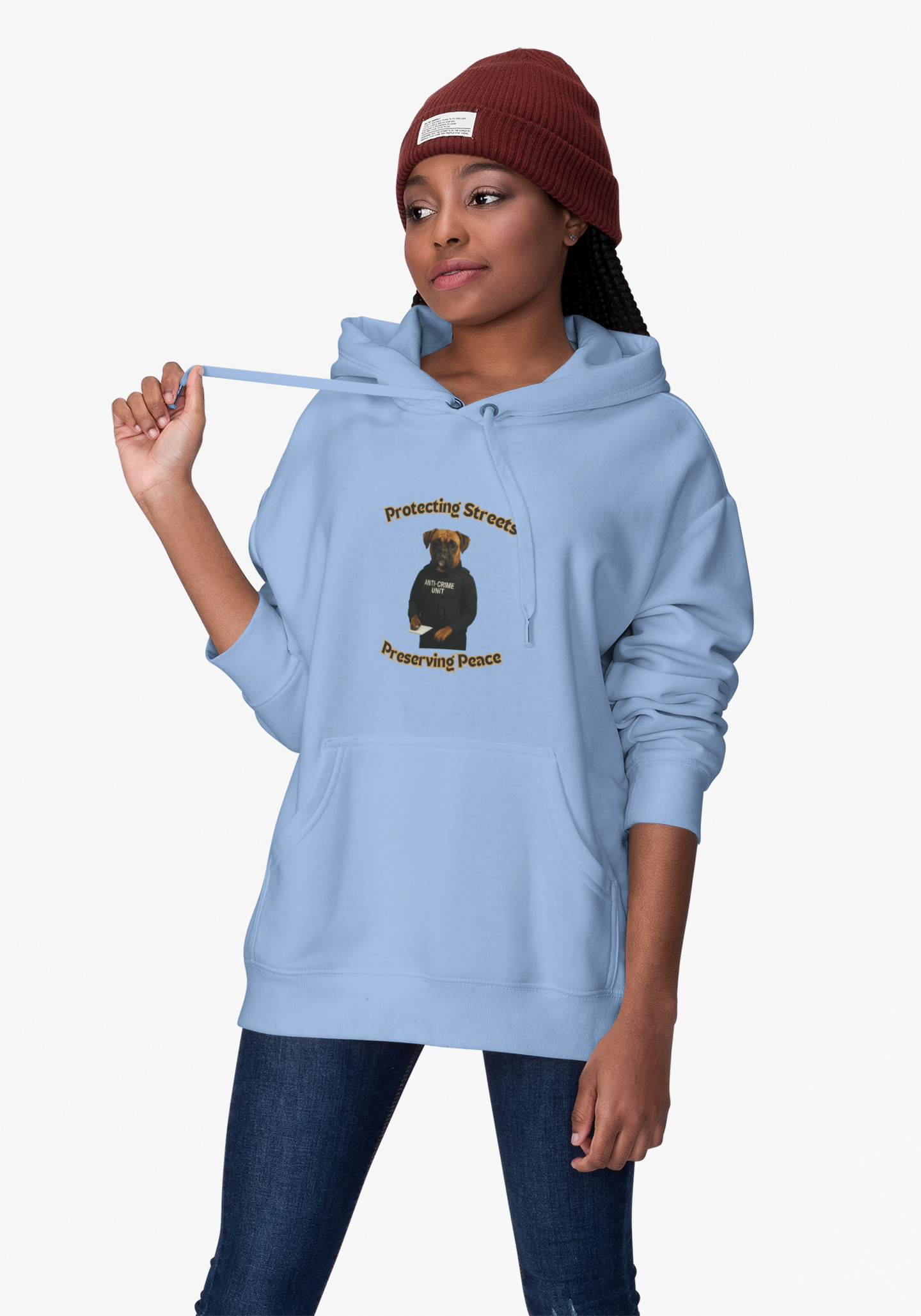 Peace Preserving Hoodie | Cozy Unisex Sweatshirt for Relaxation & Style, Gift for Friends, Homewear, Comfortable Everyday Wear - Fantasy Dog Portraits