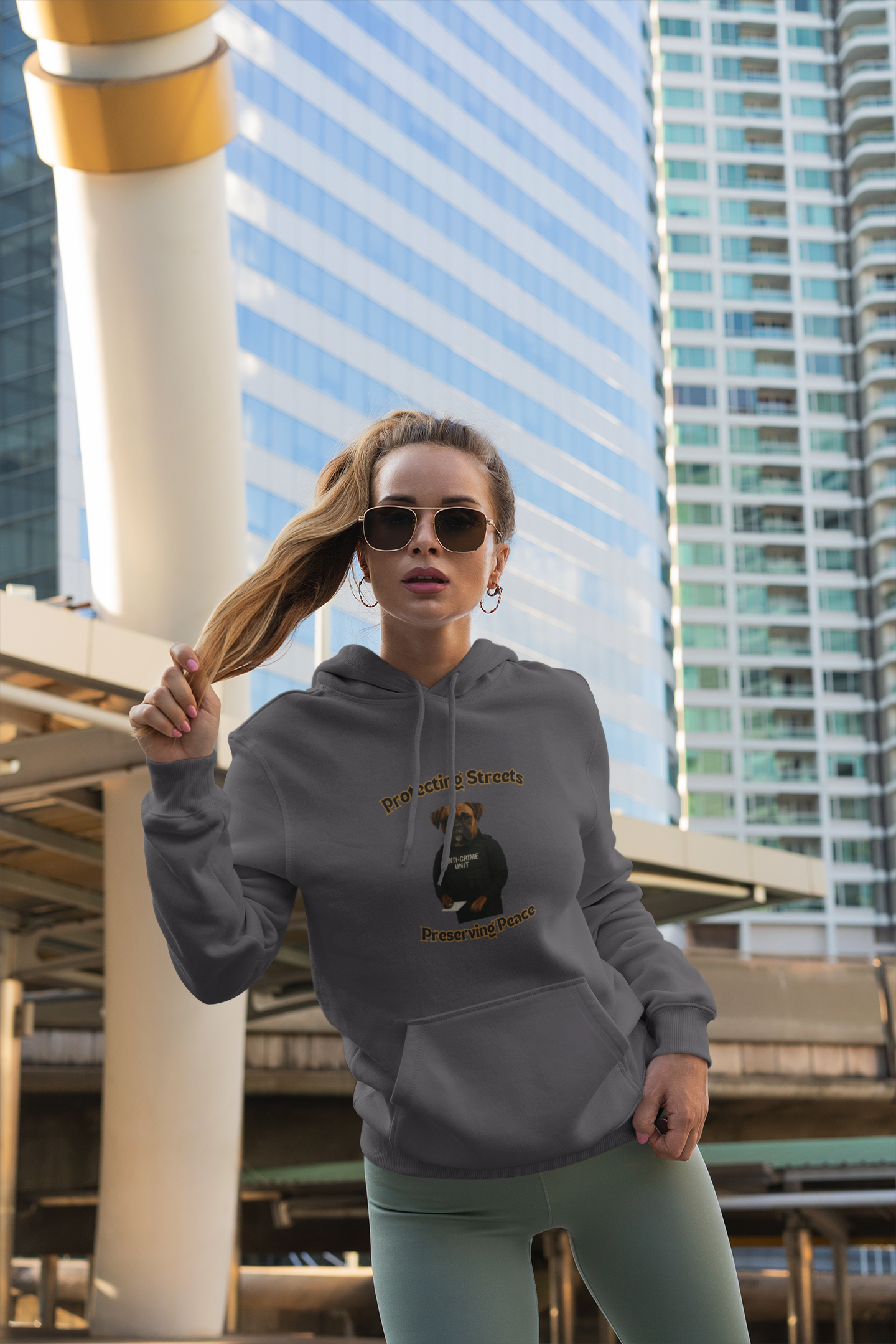 Peace Preserving Hoodie | Cozy Unisex Sweatshirt for Relaxation & Style, Gift for Friends, Homewear, Comfortable Everyday Wear - Fantasy Dog Portraits