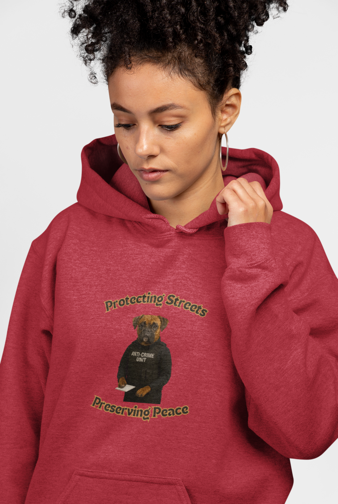 Peace Preserving Hoodie | Cozy Unisex Sweatshirt for Relaxation & Style, Gift for Friends, Homewear, Comfortable Everyday Wear - Fantasy Dog Portraits