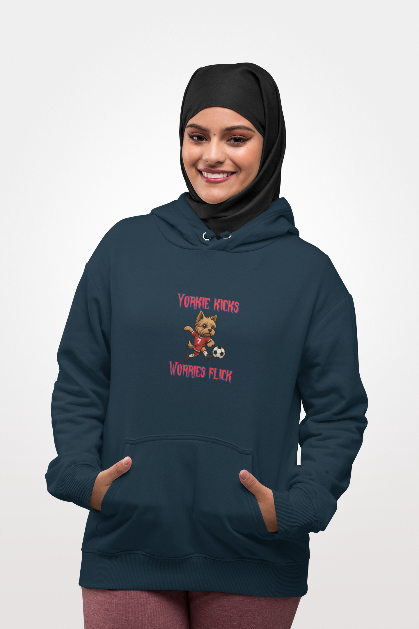 Yorkie's Soccer Swagger-Fantasy Dog Portraits