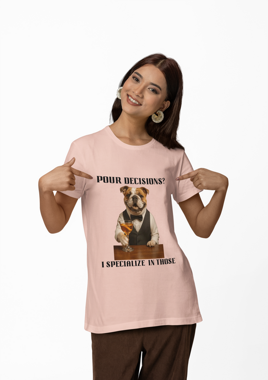 Funny Dog Cocktail Tee, Sip Happens Shirt, Pet Lover Gift, Unisex Humor T-Shirt, Party Outfit, Bar Humor Apparel
