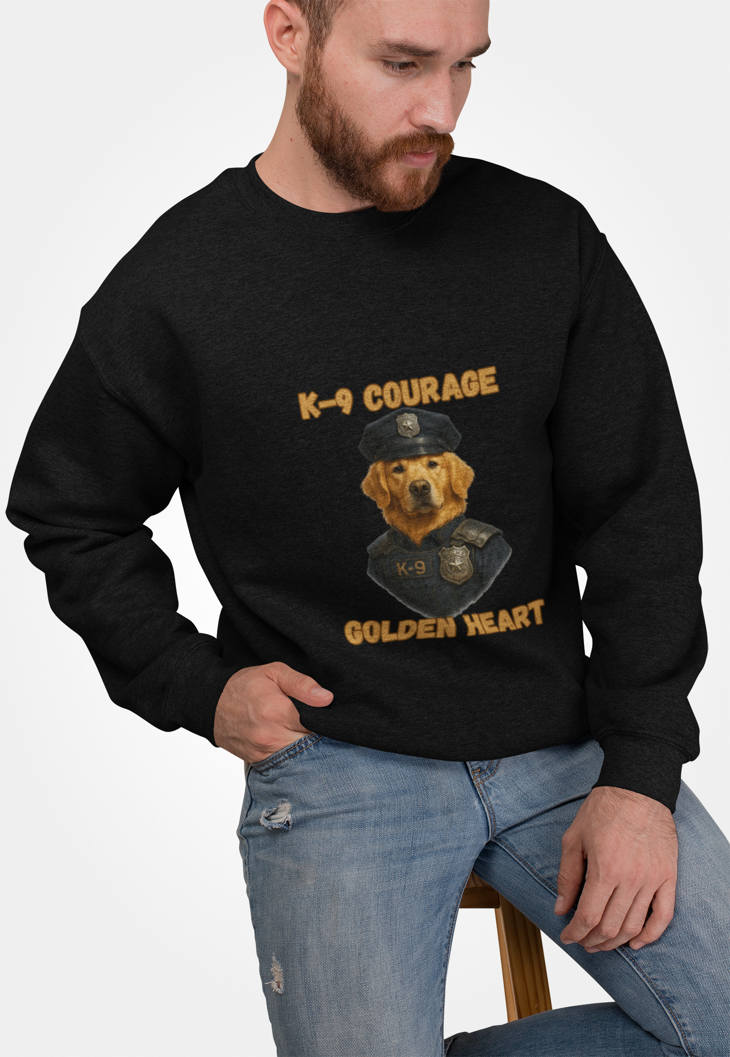 k-9 cop  Fantasy Dog Portraits