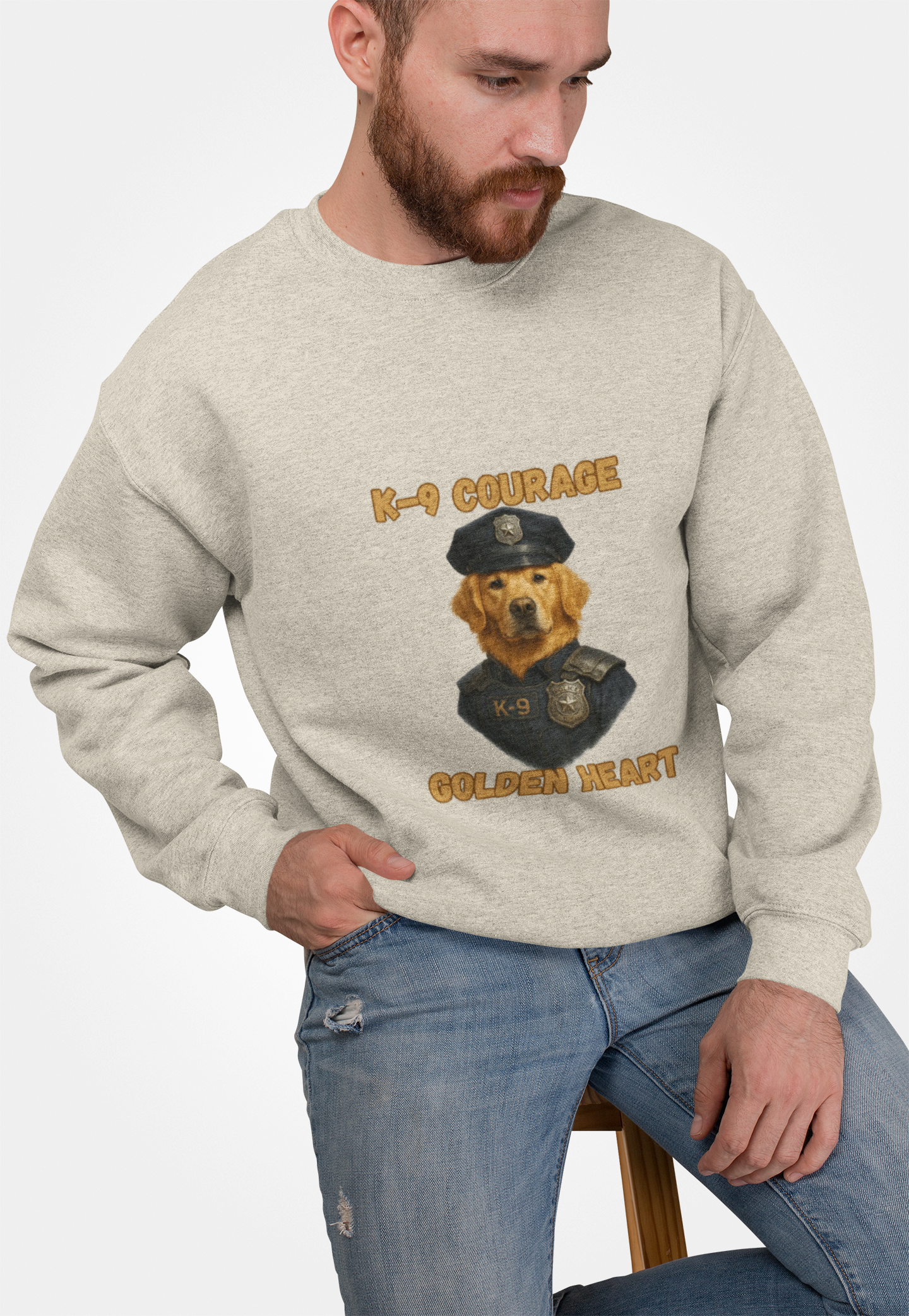 k-9 cop  Fantasy Dog Portraits