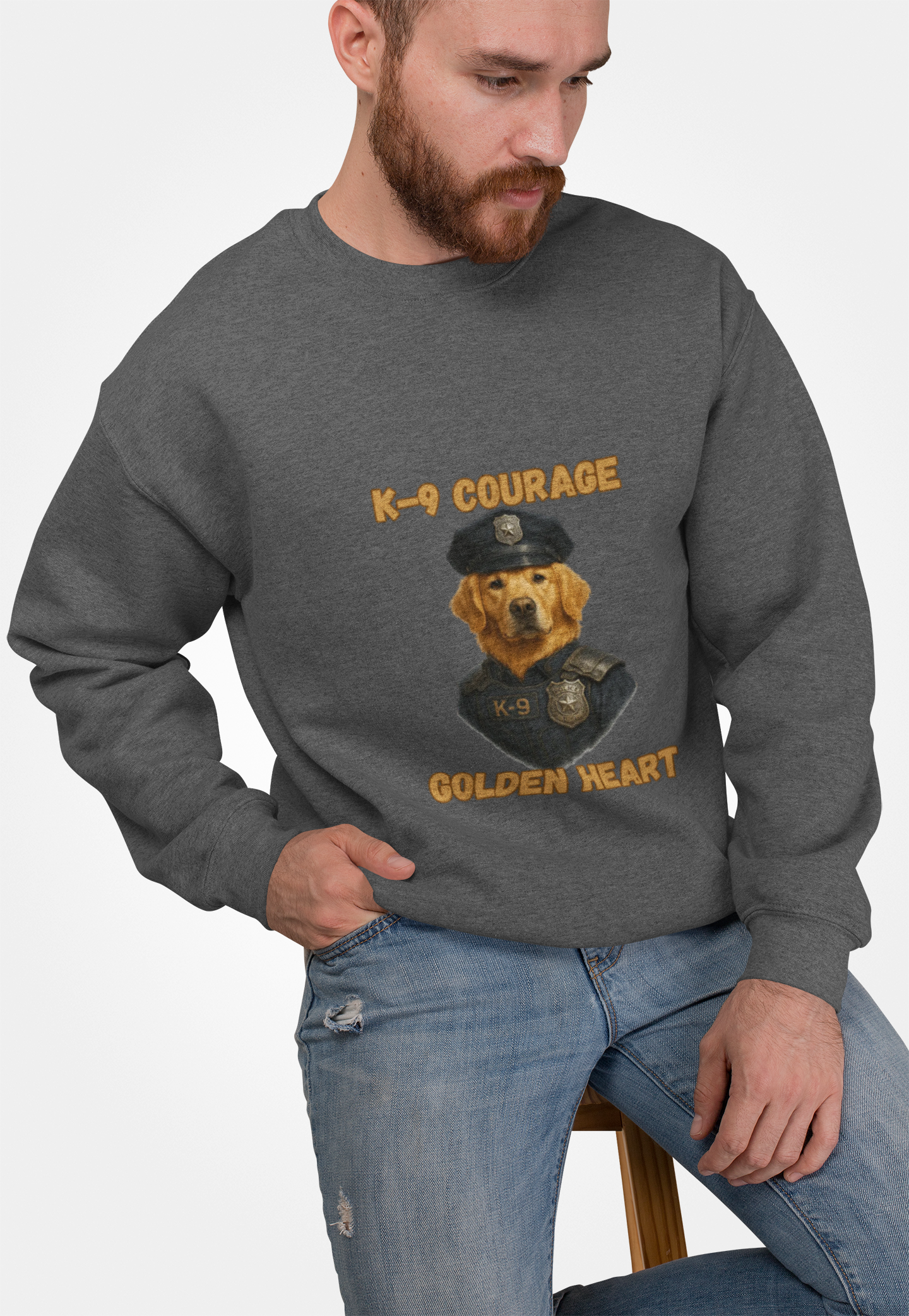 k-9 cop  Fantasy Dog Portraits
