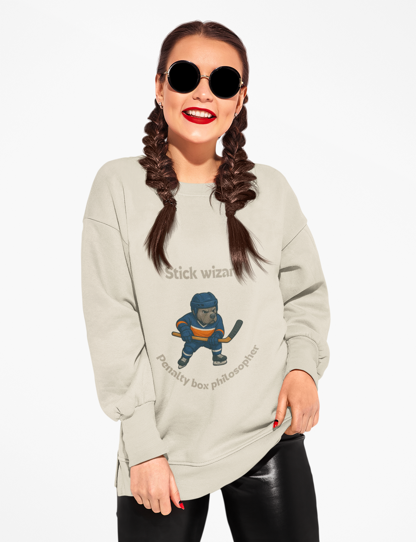 Hockey Dog Sweatshirt