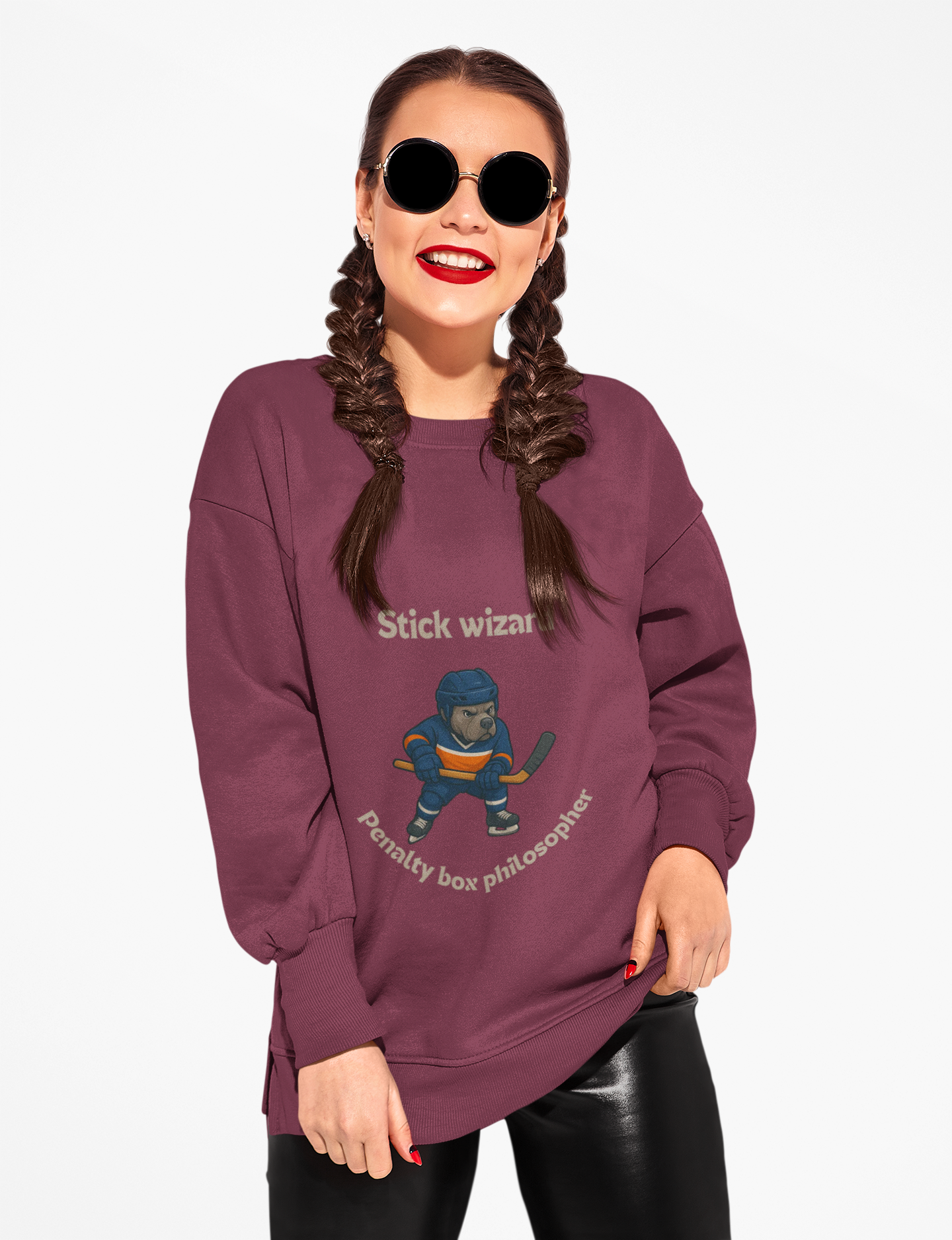 Hockey Dog Sweatshirt