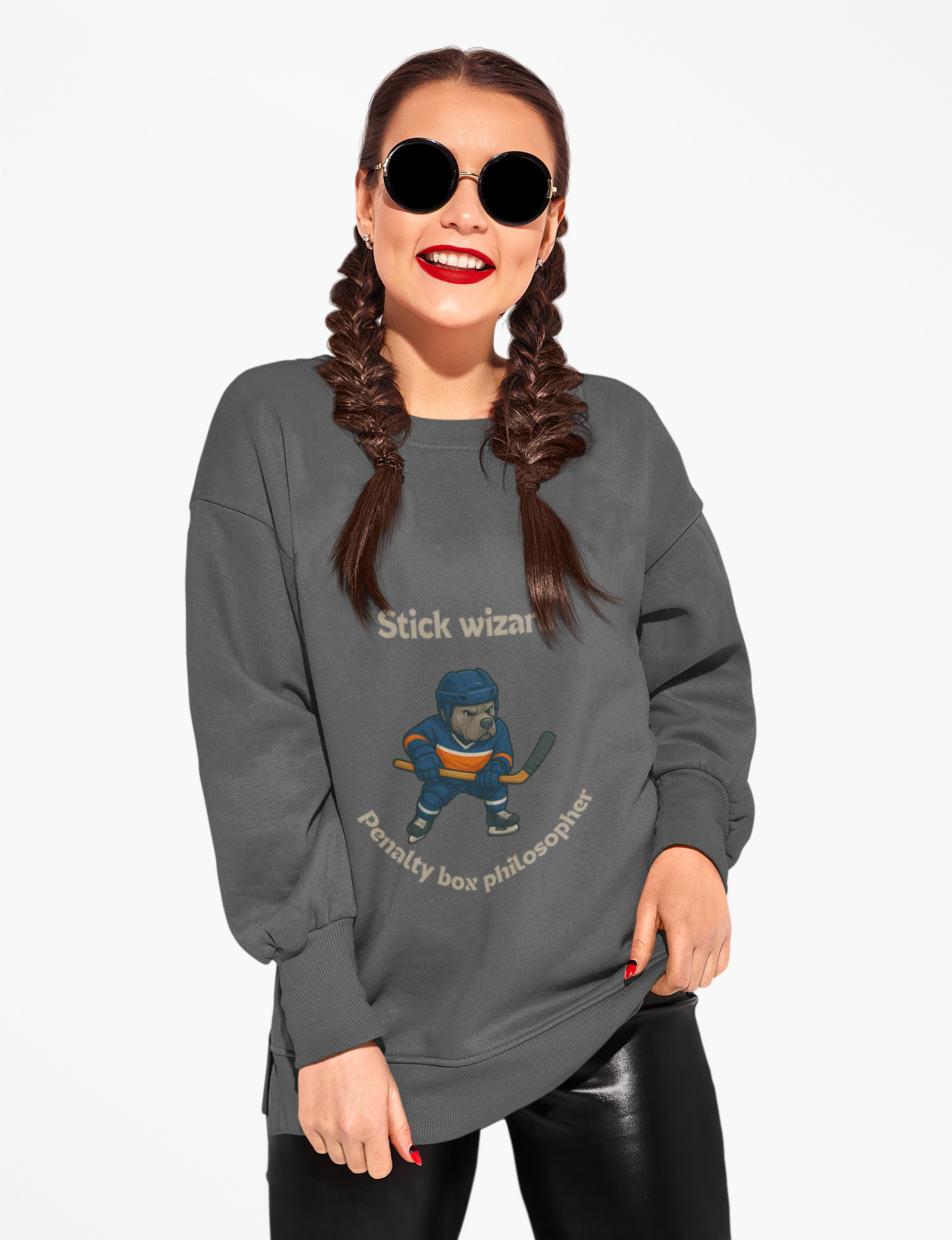 Hockey Dog Sweatshirt