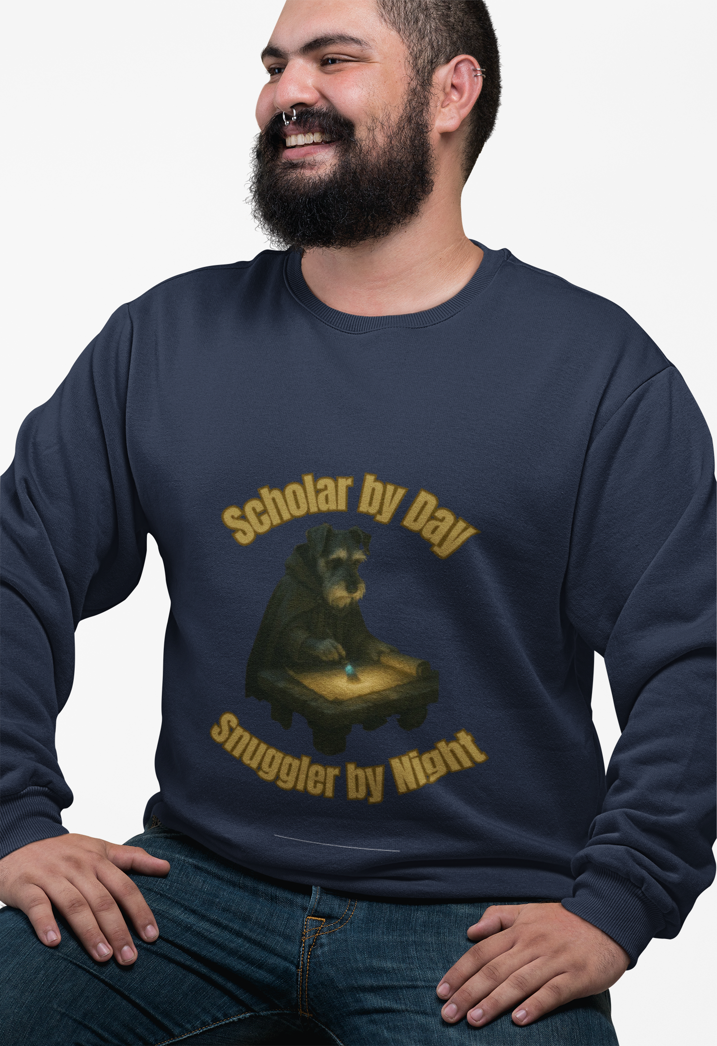Scholar Pup Fantasy Dog Portraits