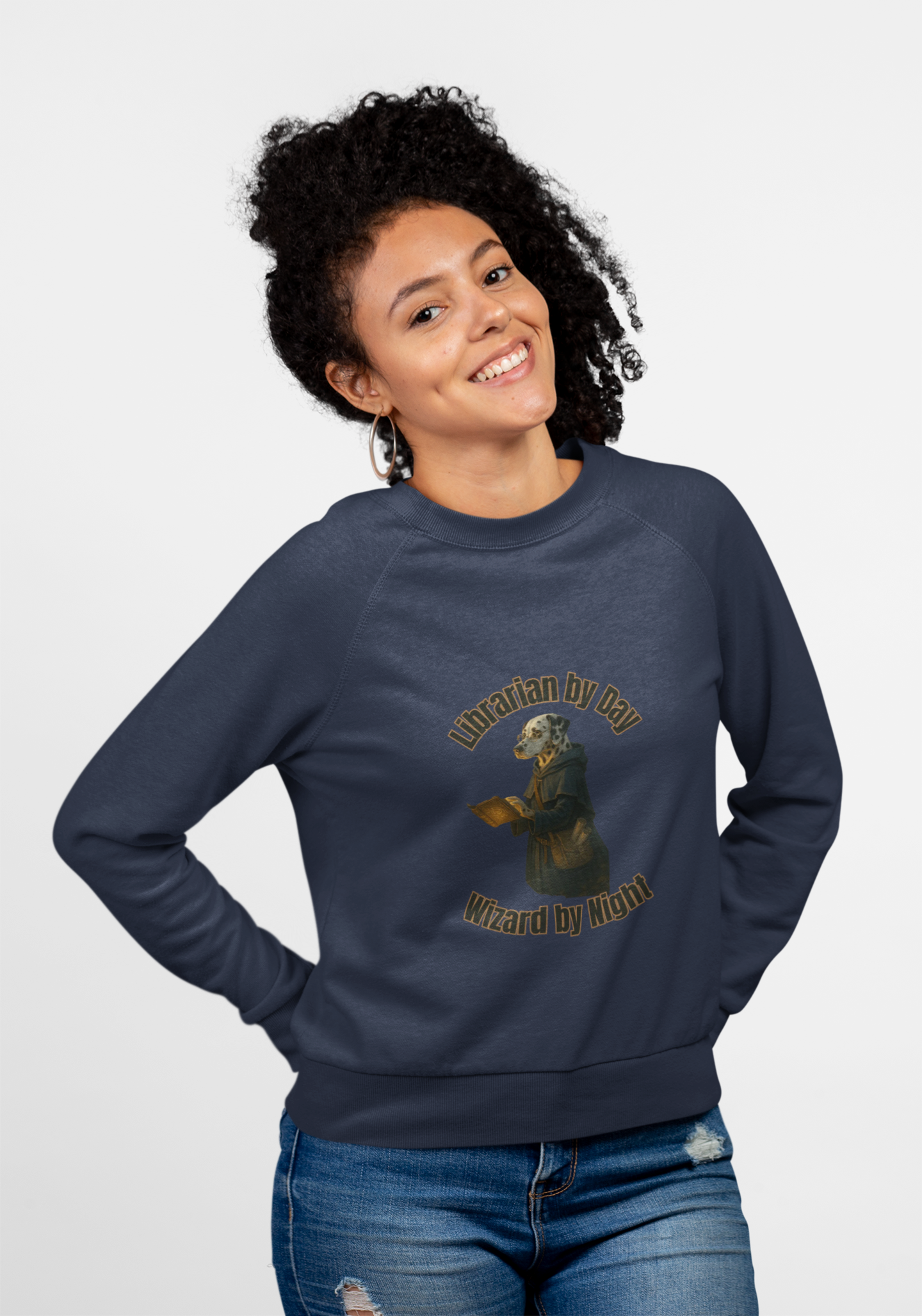Magical Librarian Fantasy Dog Portraits