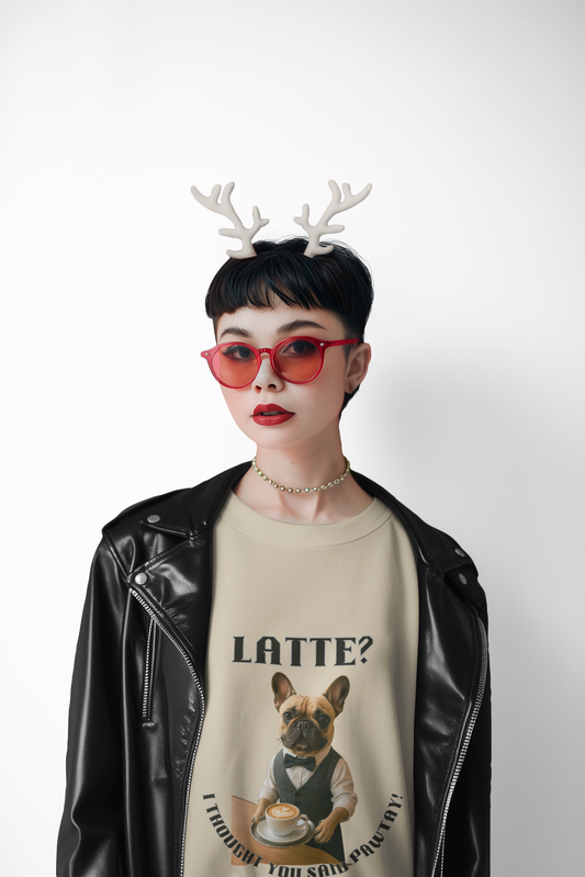 Frenchie's Coffee BreakFantasy Dog Portraits