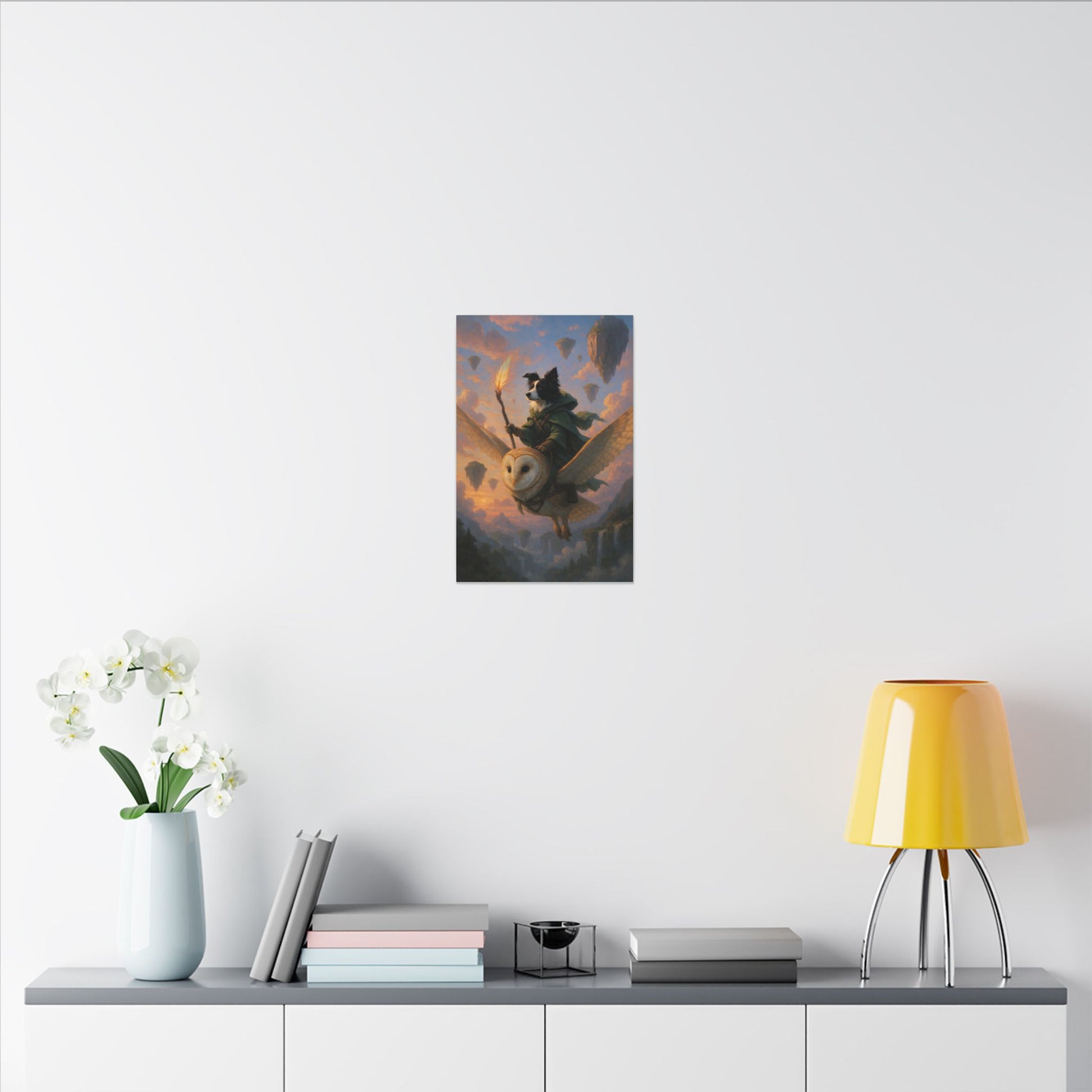 Skyward Companions-Fantasy Dog Portraits - Fantasy Dog Portraits