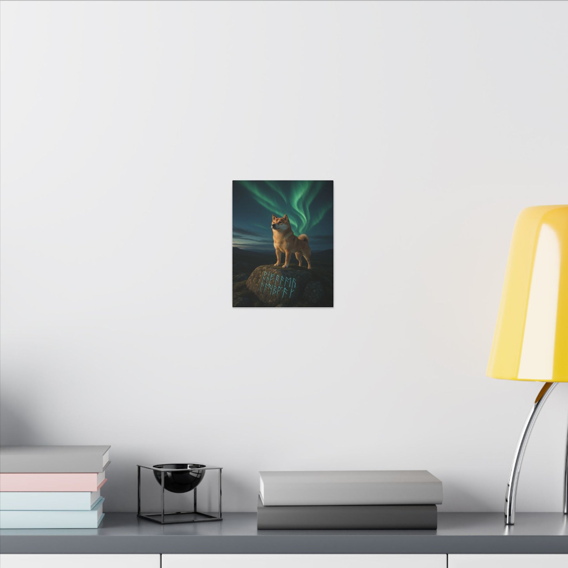 Guardian of the Northern Lights-Fantasy Dog Portraits - Fantasy Dog Portraits