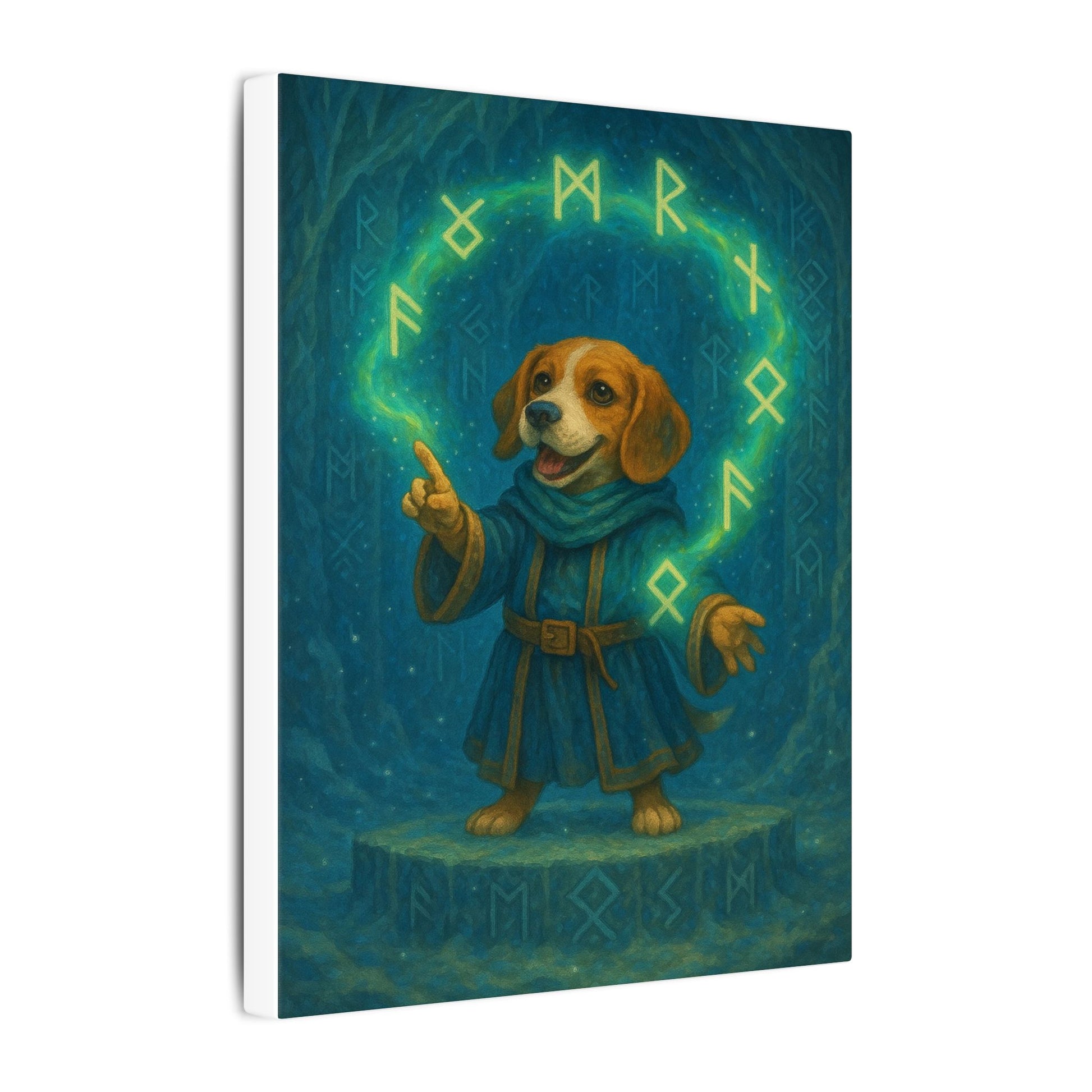 Mystic Beagle-Fantasy Dog Portraits - Fantasy Dog Portraits