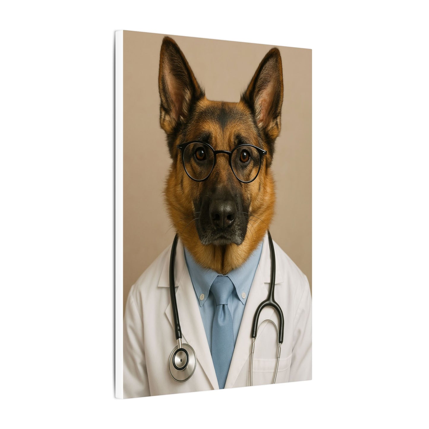 Dr. Bark Goodboy-Fantasy Dog Portraits - Fantasy Dog Portraits