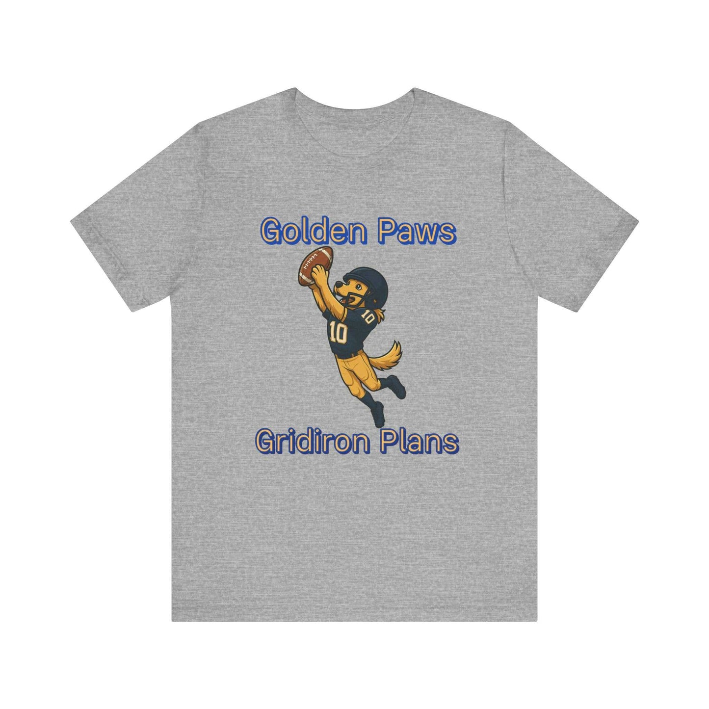 Gridiron Golden-Fantasy Dog Portraits - Fantasy Dog Portraits