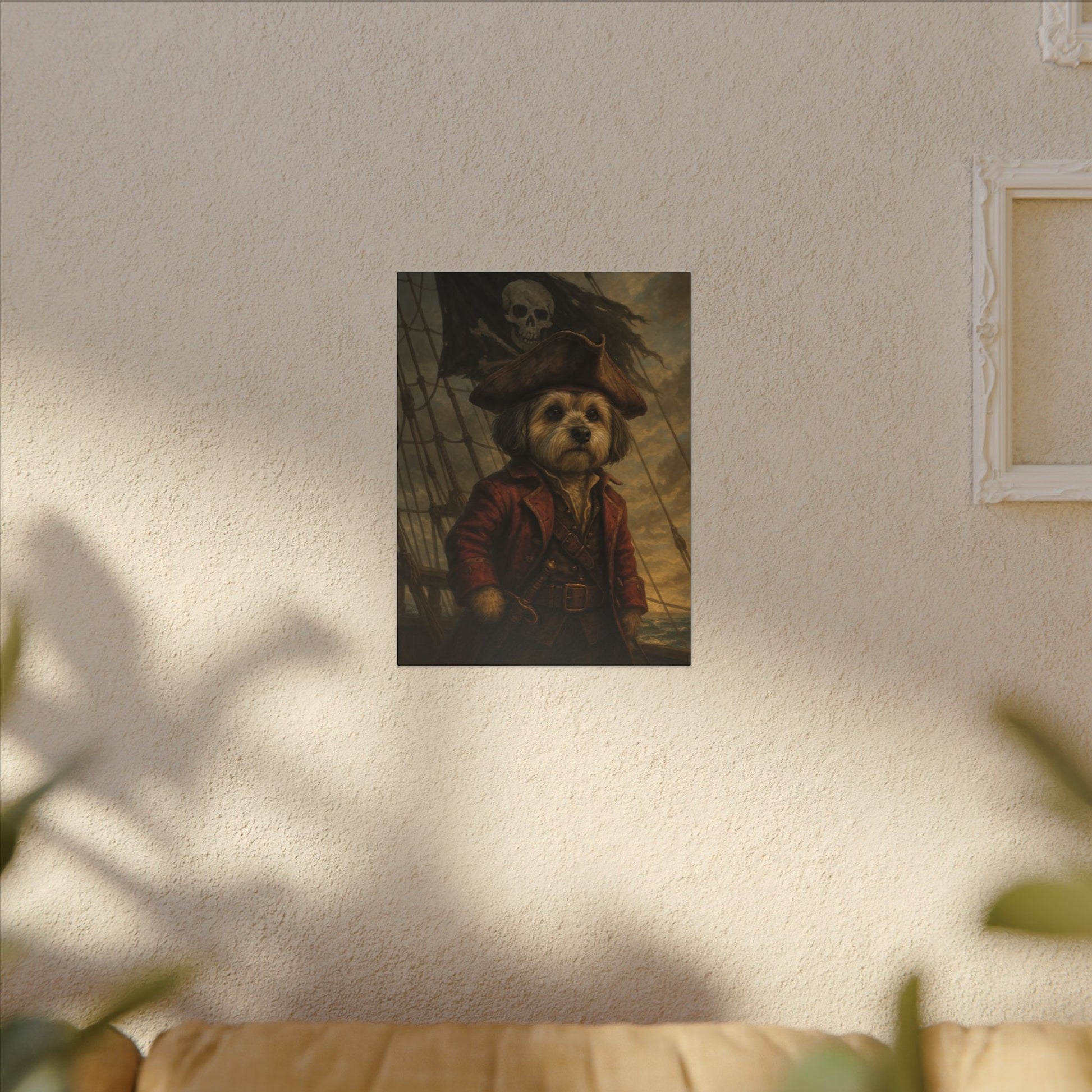 Scruffy Jack's Seafaring Adventure-Fantasy Dog Portraits - Fantasy Dog Portraits