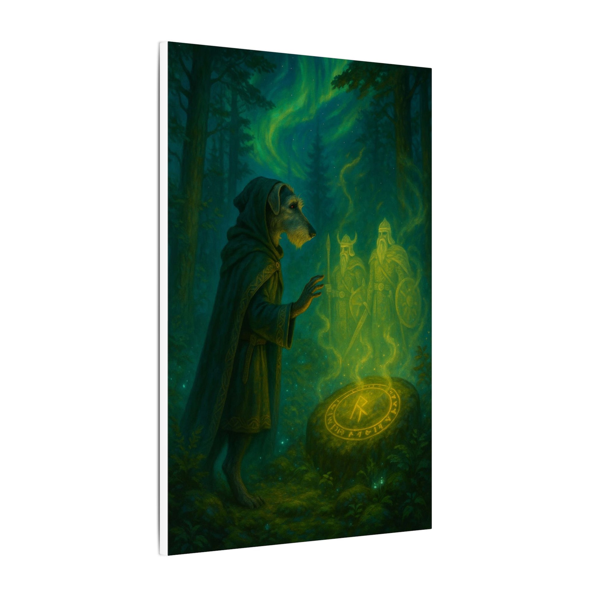 Runic Summons-Fantasy Dog Portraits - Fantasy Dog Portraits