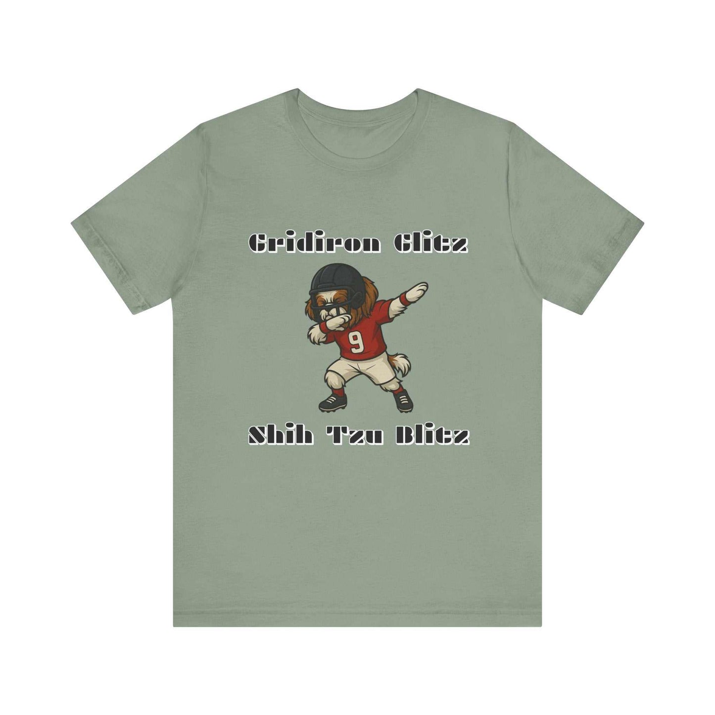 Gridiron Glamour Dog-Fantasy Dog Portraits - Fantasy Dog Portraits