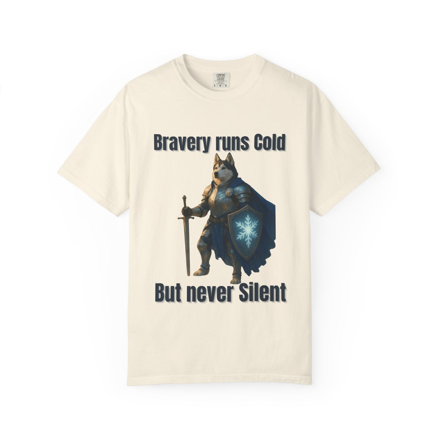 Bravery Runs Cold-Fantasy Dog Portraits - Fantasy Dog Portraits