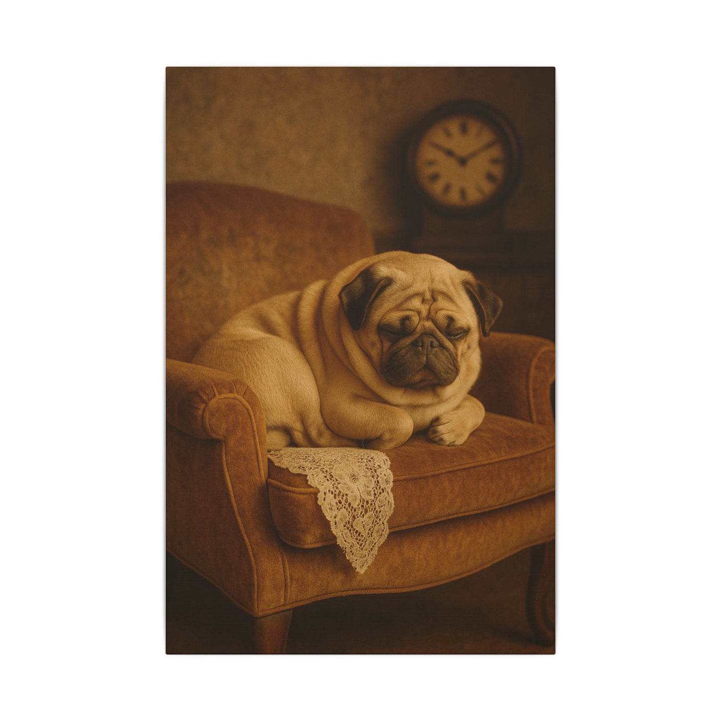 Pug's Perfect Moment-Fantasy Dog Portraits - Fantasy Dog Portraits