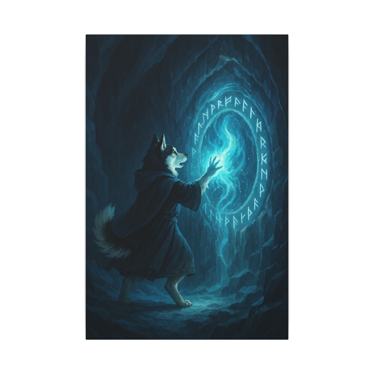 Rune Wolf's Portal-Fantasy Dog Portraits - Fantasy Dog Portraits