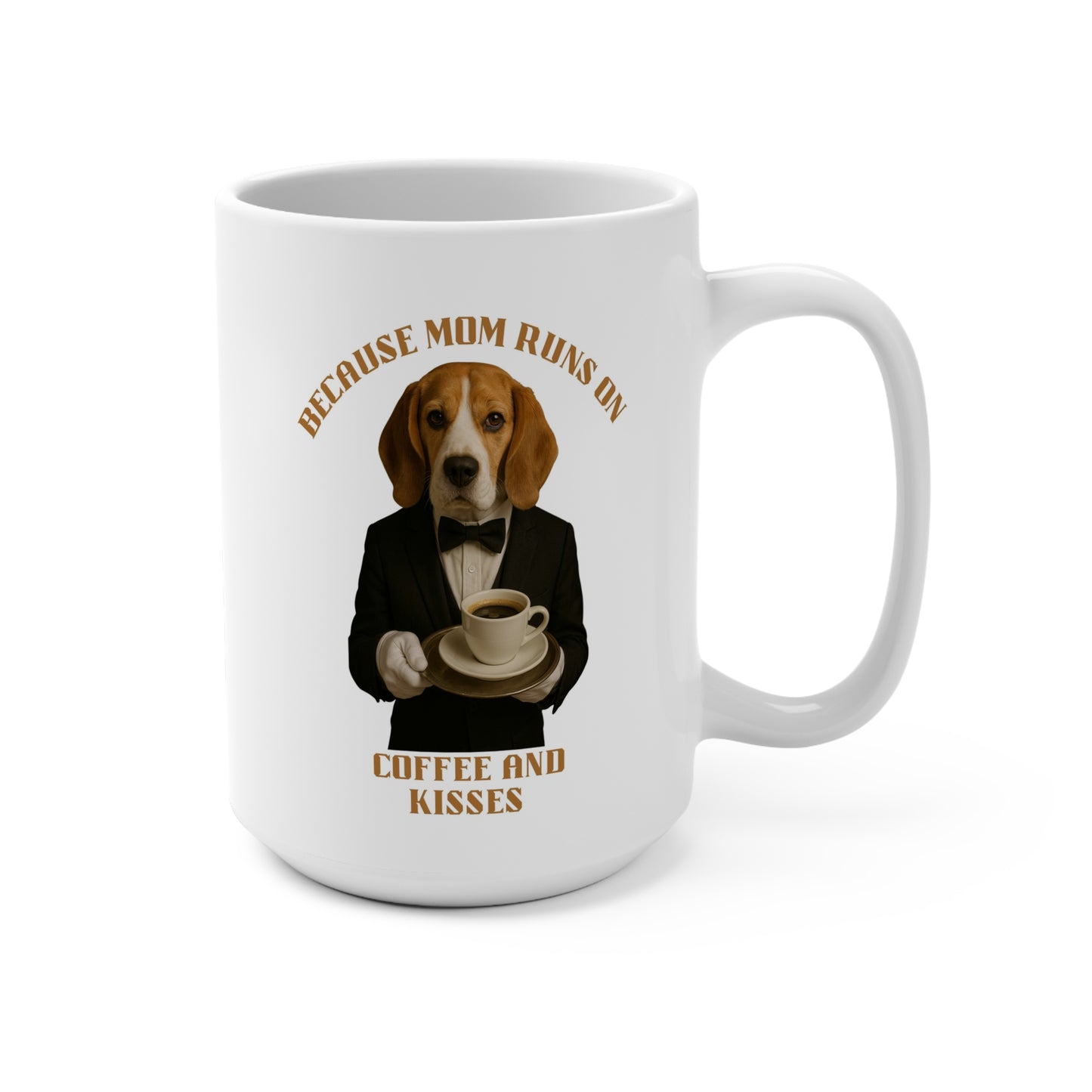 Funny Dog Themed Coffee Mug - Perfect Gift for Dog Lovers, Pet Moms, Birthdays, Mother's Day, Animal Lovers