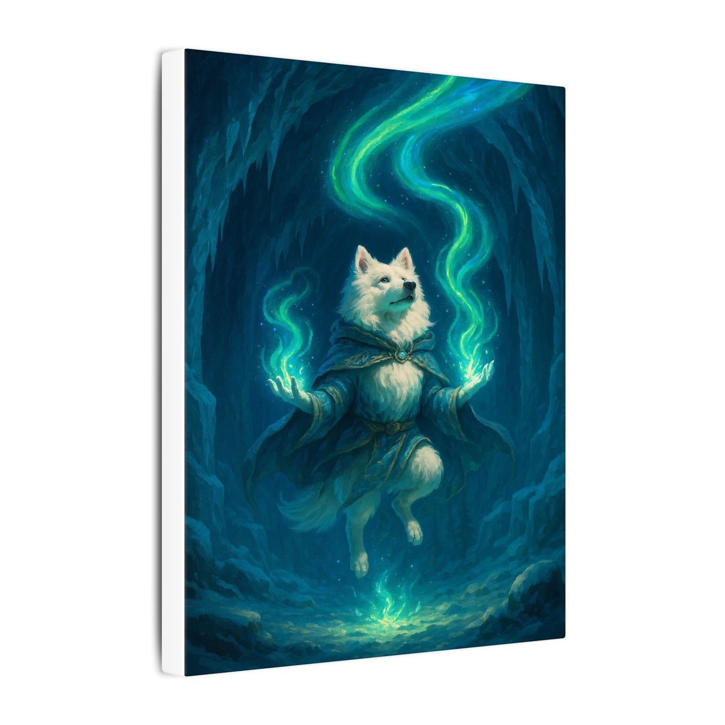 Wizard of Whispers-Fantasy Dog Portraits - Fantasy Dog Portraits