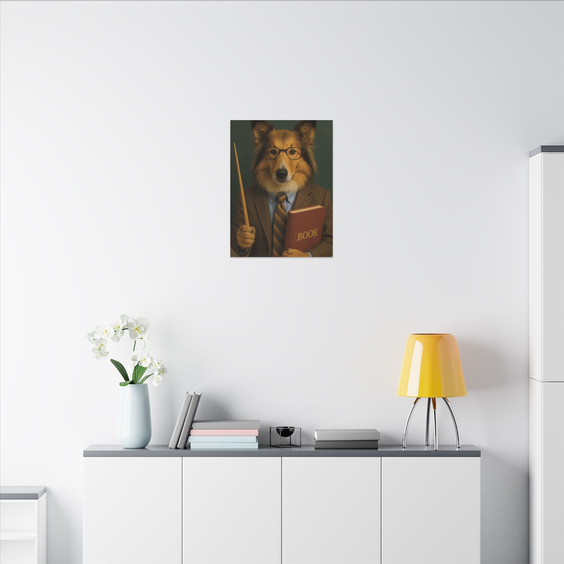 Professor Paws-Fantasy Dog Portraits - Fantasy Dog Portraits