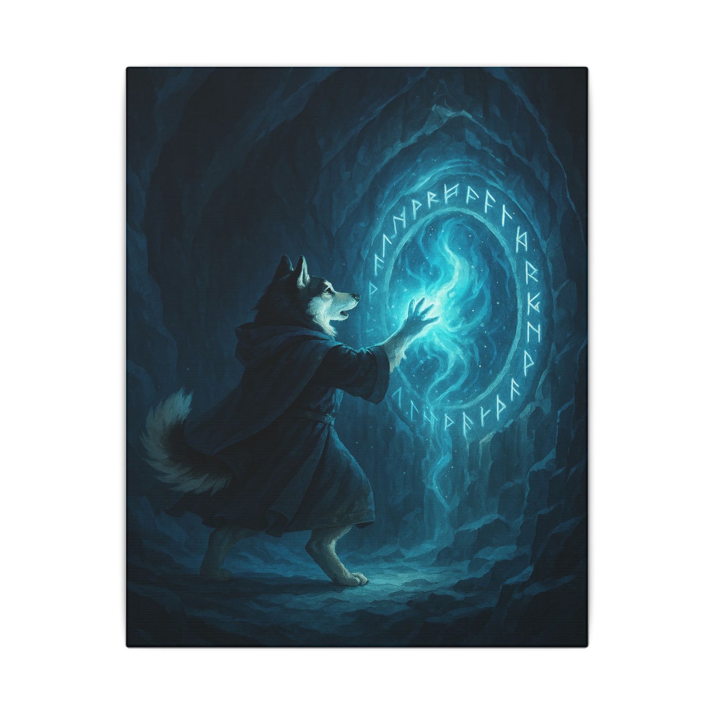 Rune Wolf's Portal-Fantasy Dog Portraits - Fantasy Dog Portraits