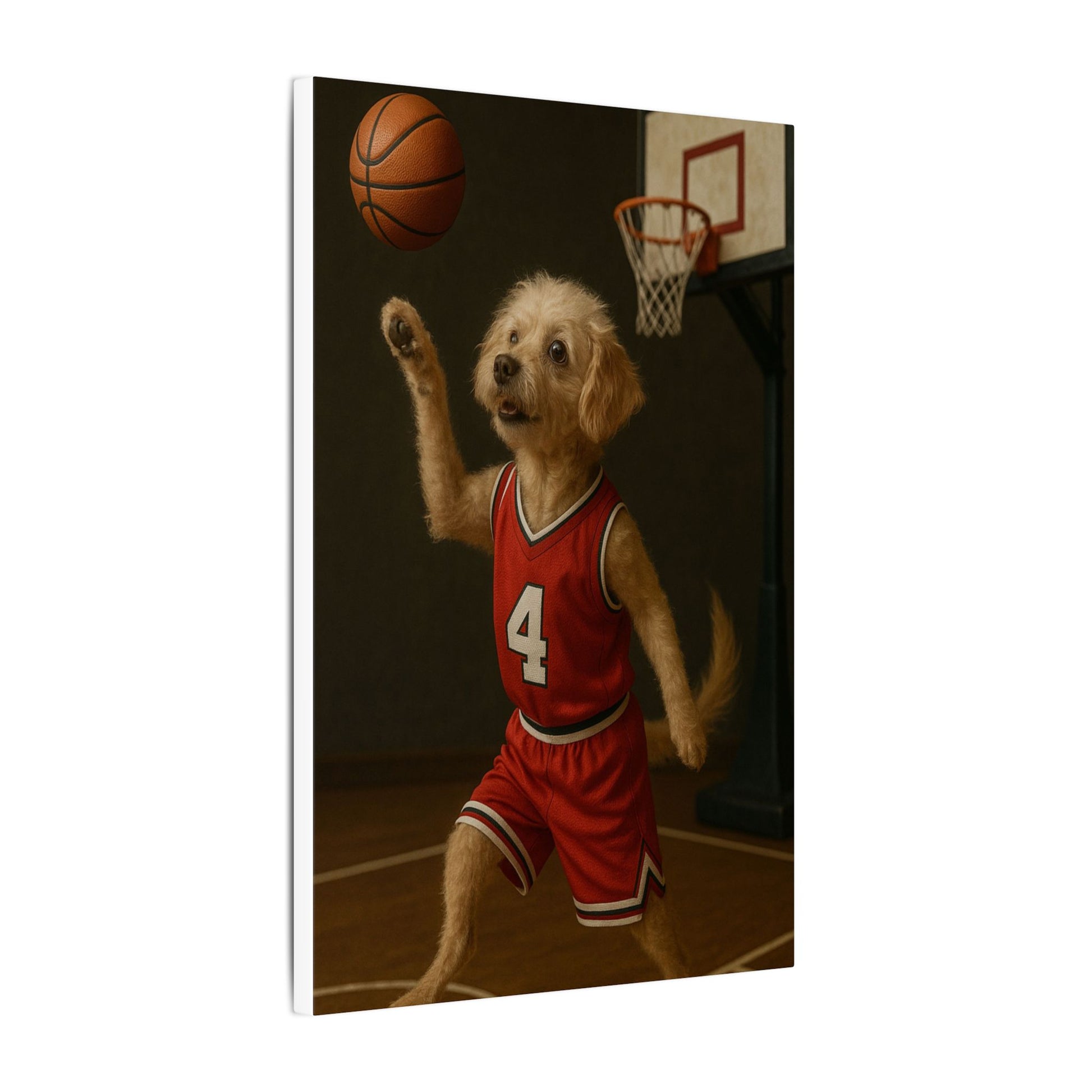 Hoops Hero-Fantasy Dog Portraits - Fantasy Dog Portraits
