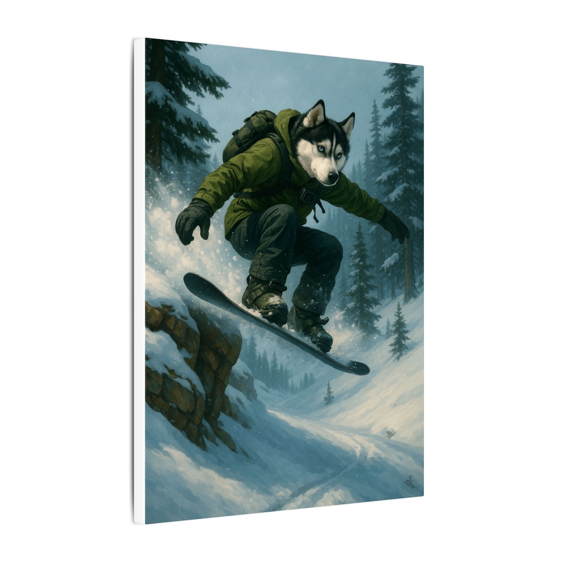 Snowbound Adventure-Fantasy Dog Portraits - Fantasy Dog Portraits