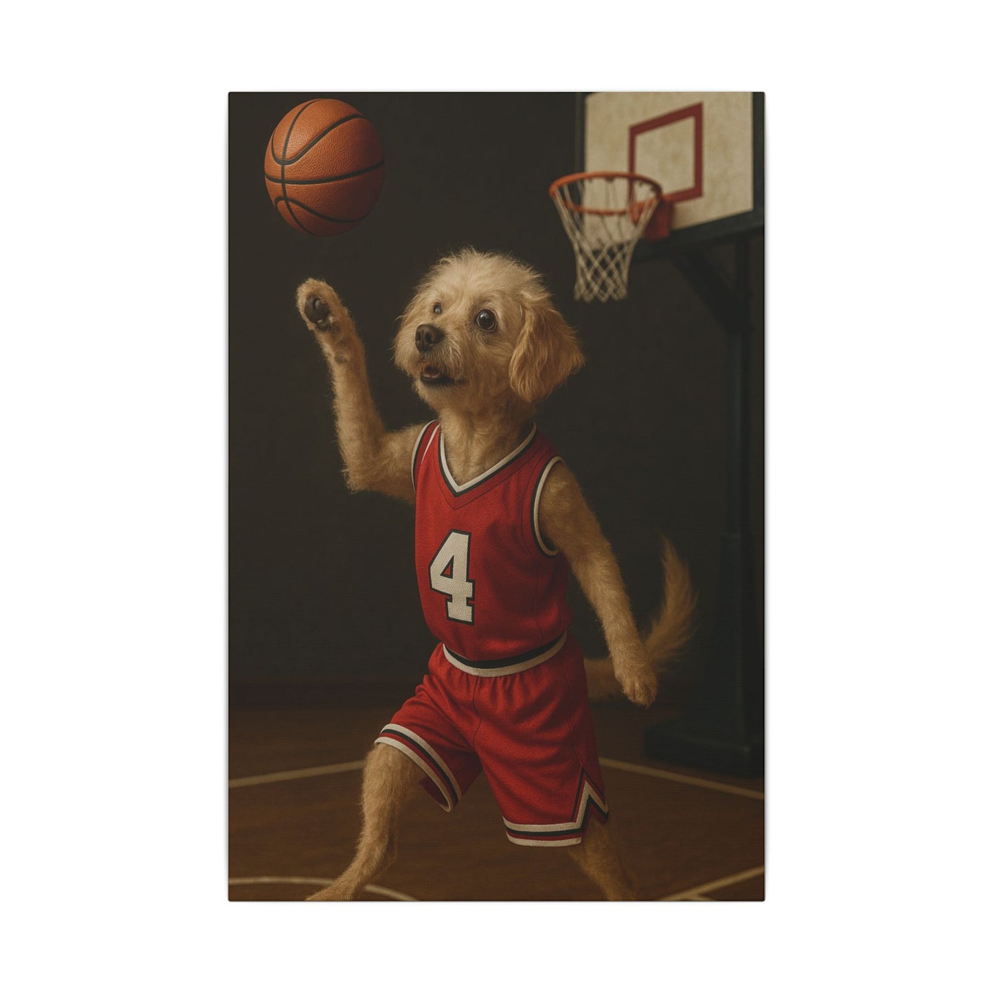 Hoops Hero-Fantasy Dog Portraits - Fantasy Dog Portraits