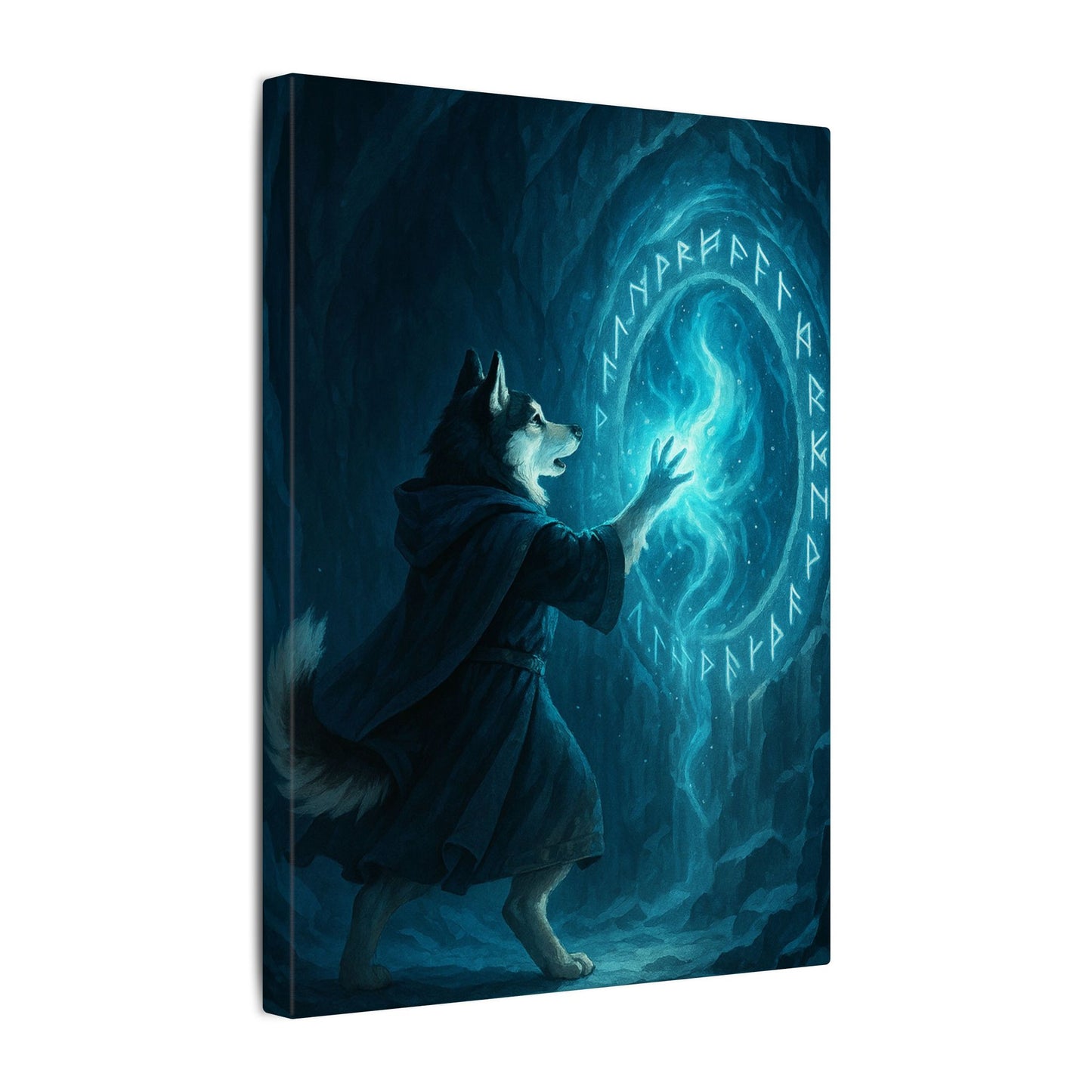 Rune Wolf's Portal-Fantasy Dog Portraits - Fantasy Dog Portraits