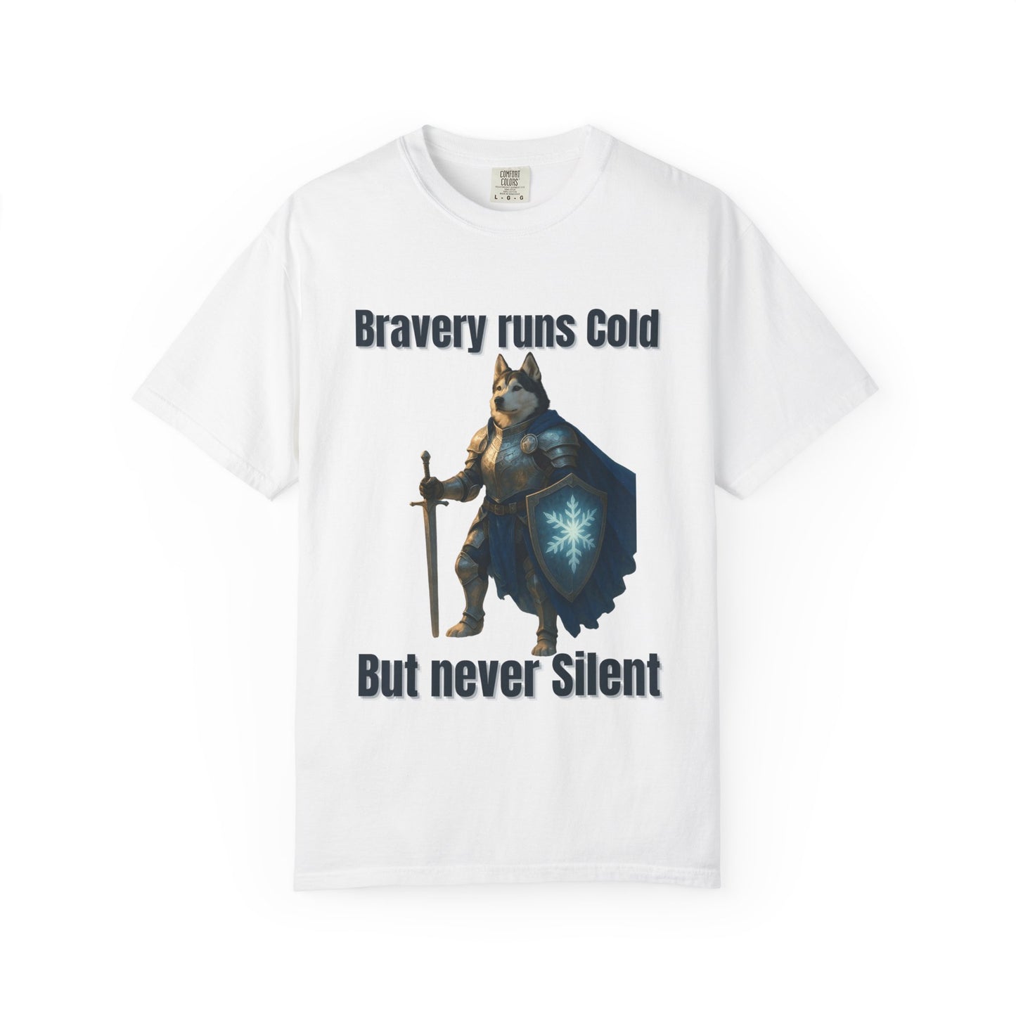 Bravery Runs Cold-Fantasy Dog Portraits - Fantasy Dog Portraits