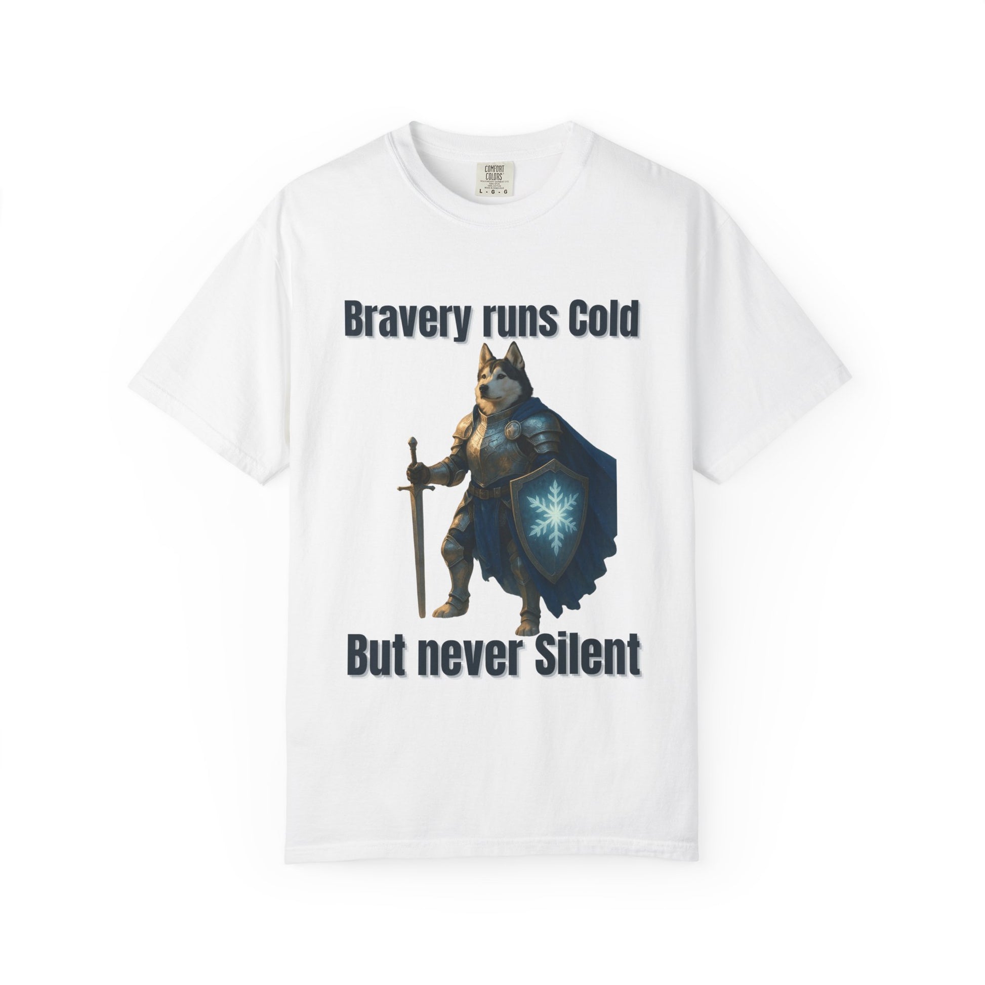 Bravery Runs Cold-Fantasy Dog Portraits - Fantasy Dog Portraits