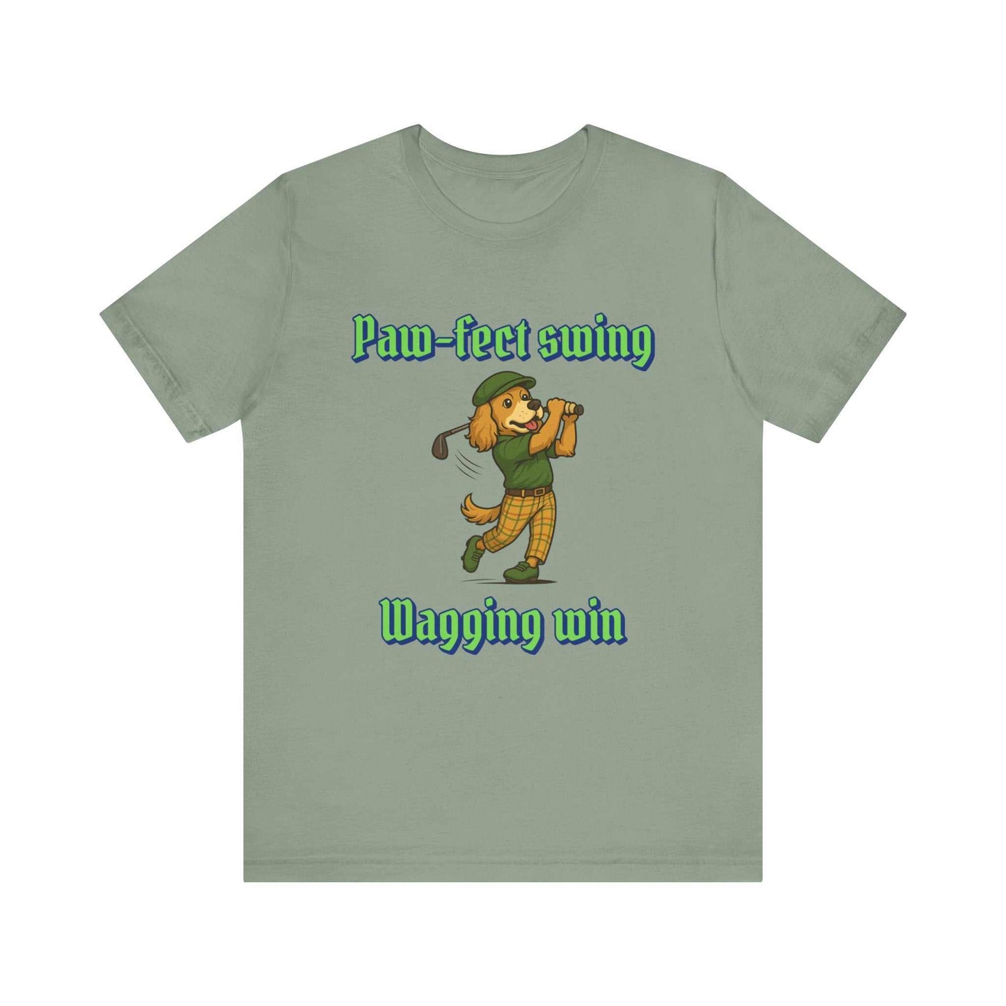 Putt Paws on the Green-Fantasy Dog Portraits - Fantasy Dog Portraits