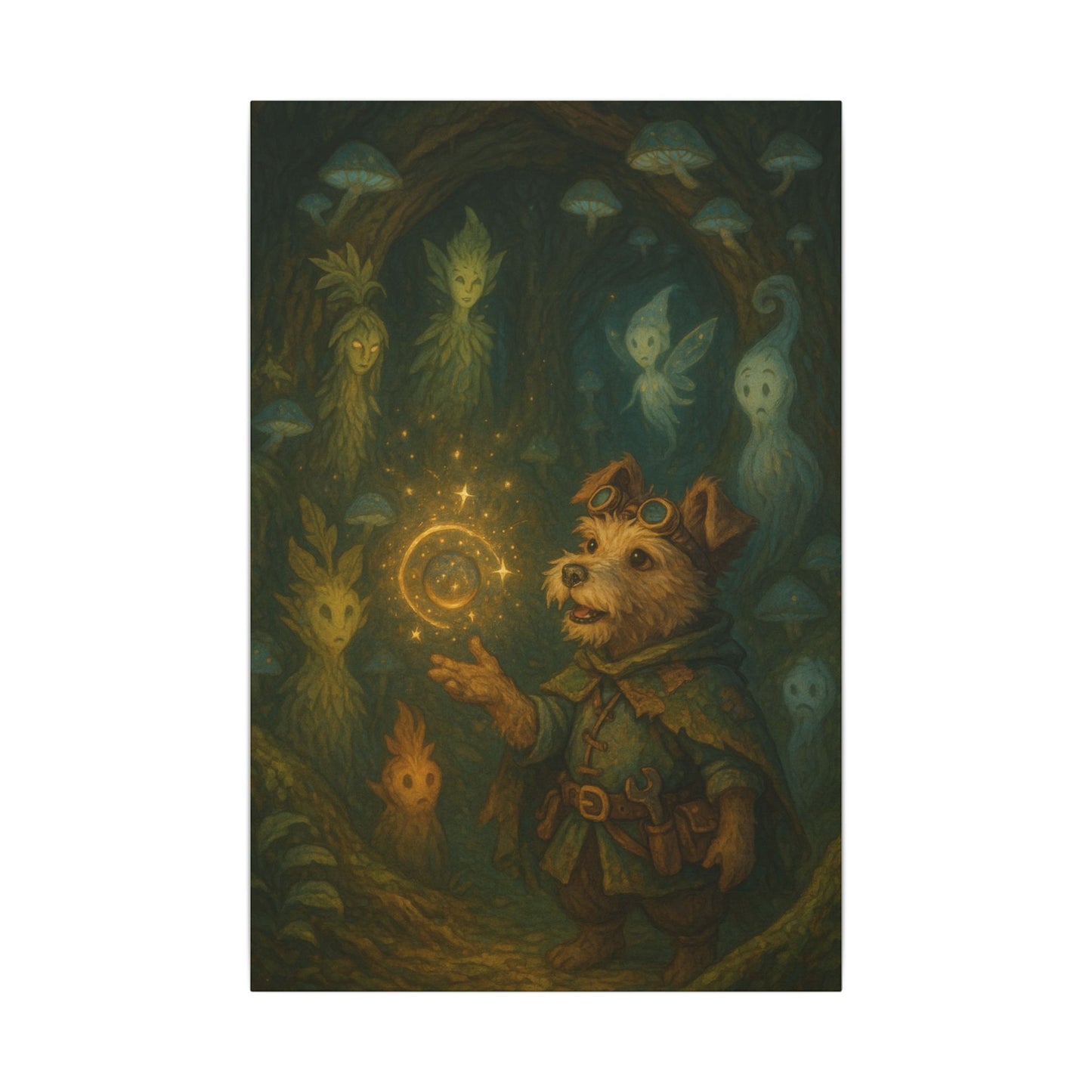 Woodland Magic-Fantasy Dog Portraits - Fantasy Dog Portraits